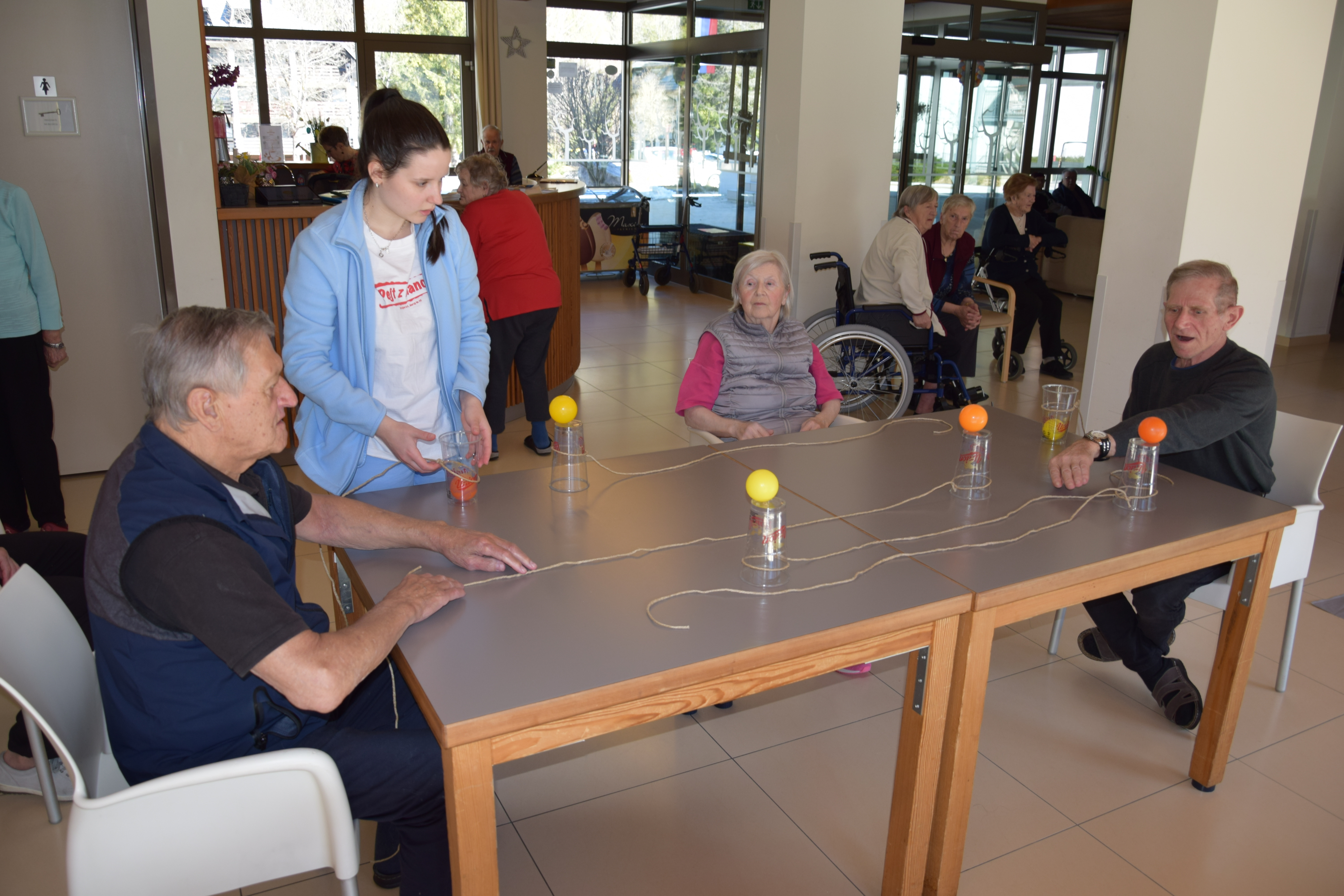 Športne igre v avli