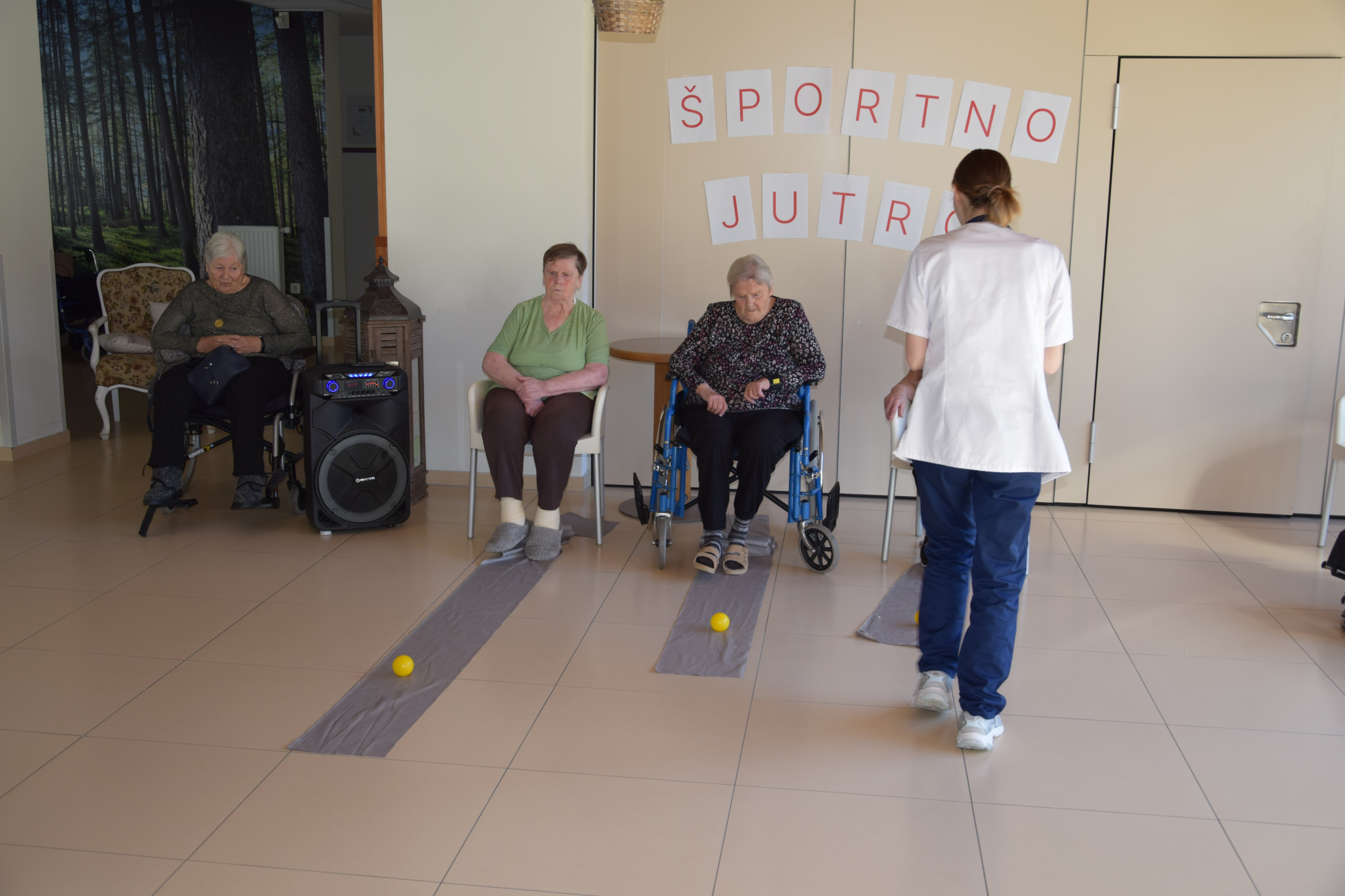 Športne igre v avli