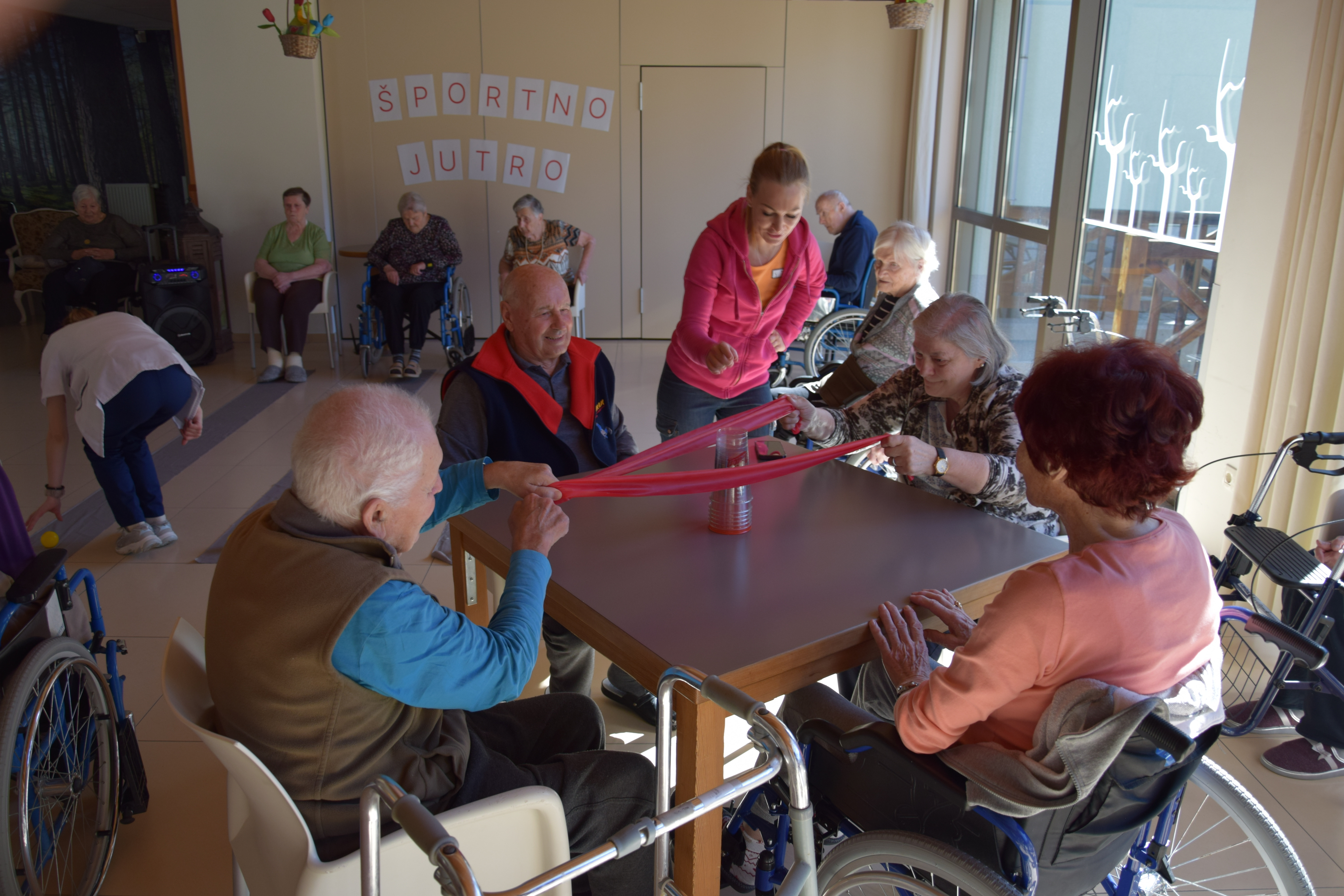 Športne igre v avli