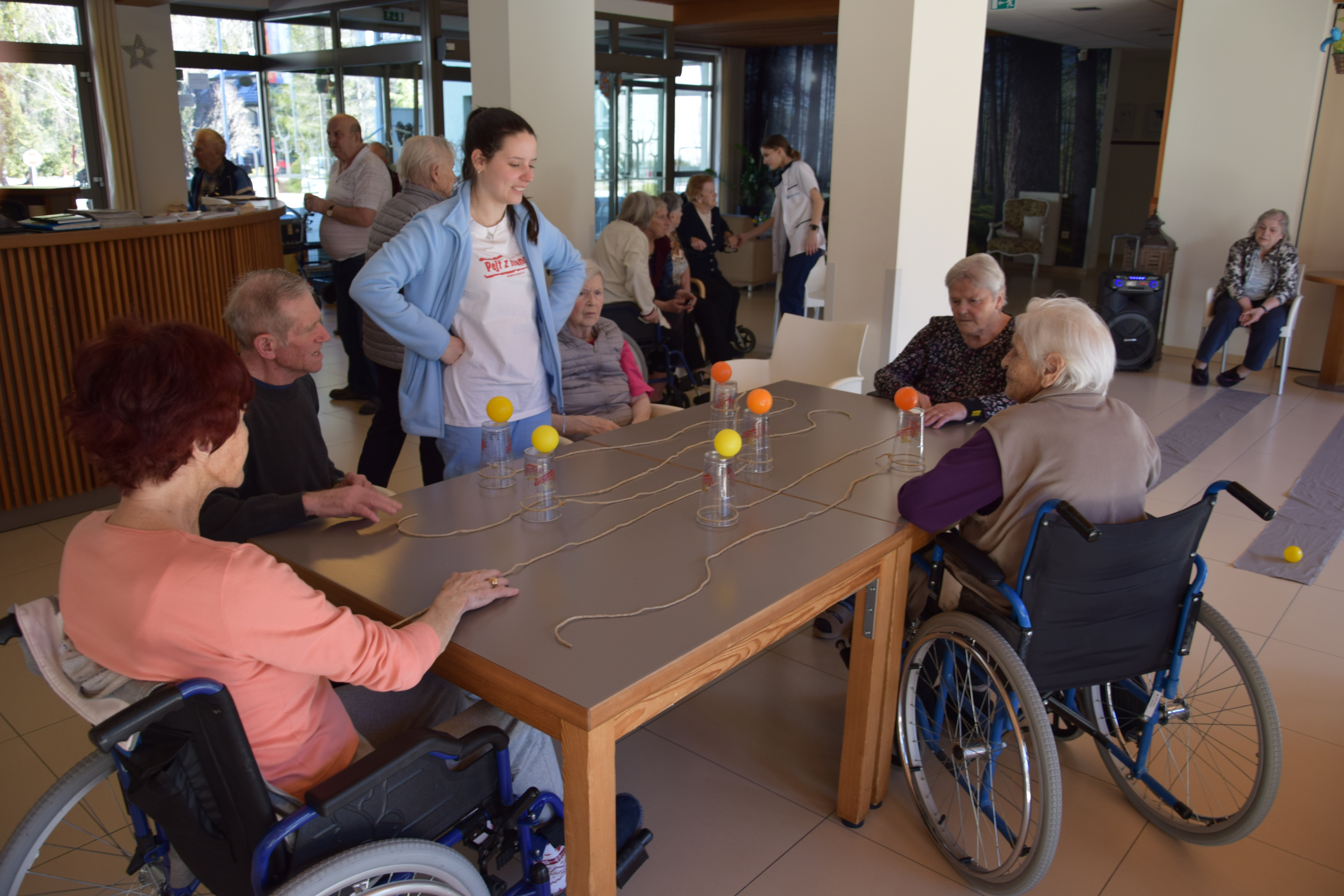 Športne igre v avli