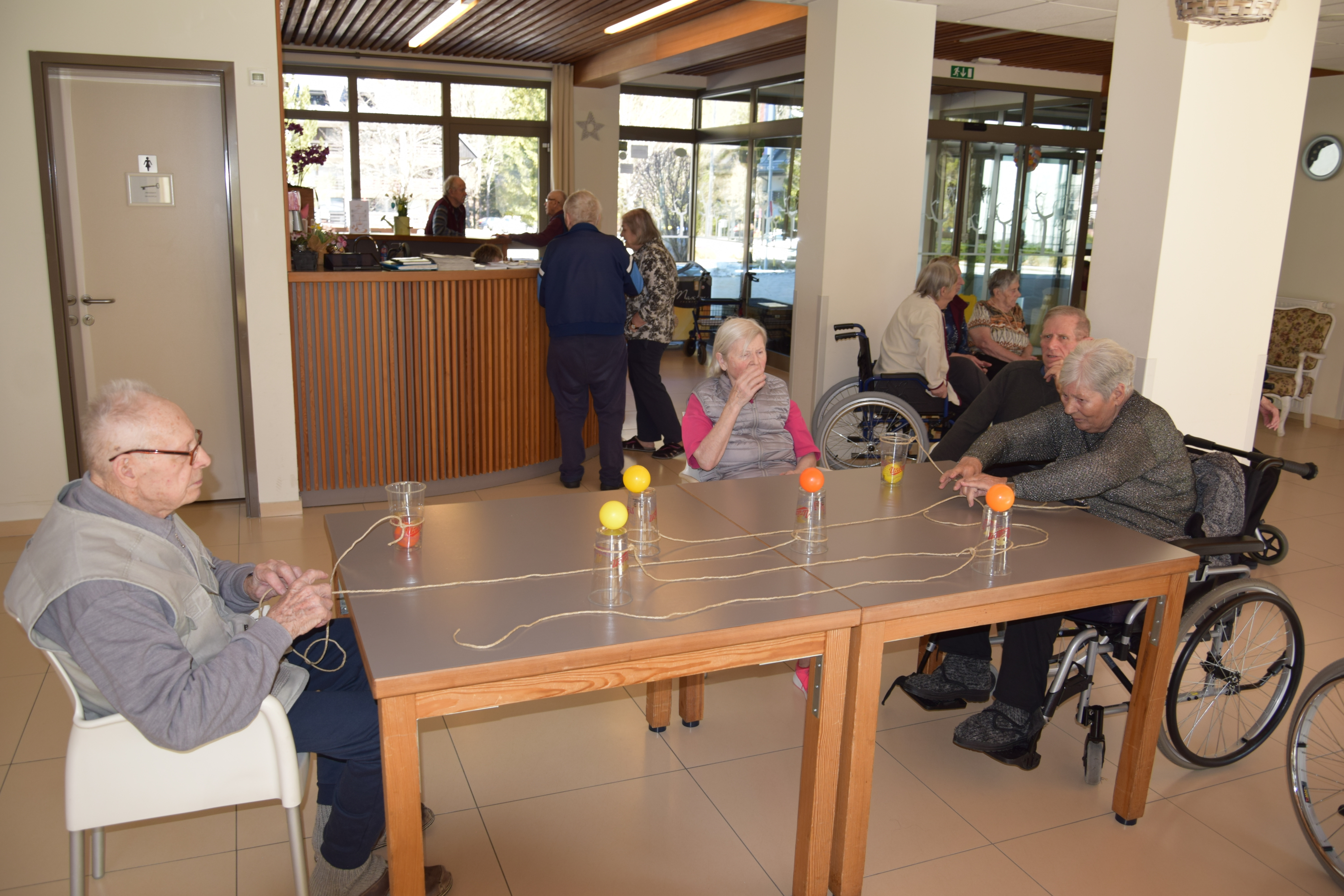 Športne igre v avli