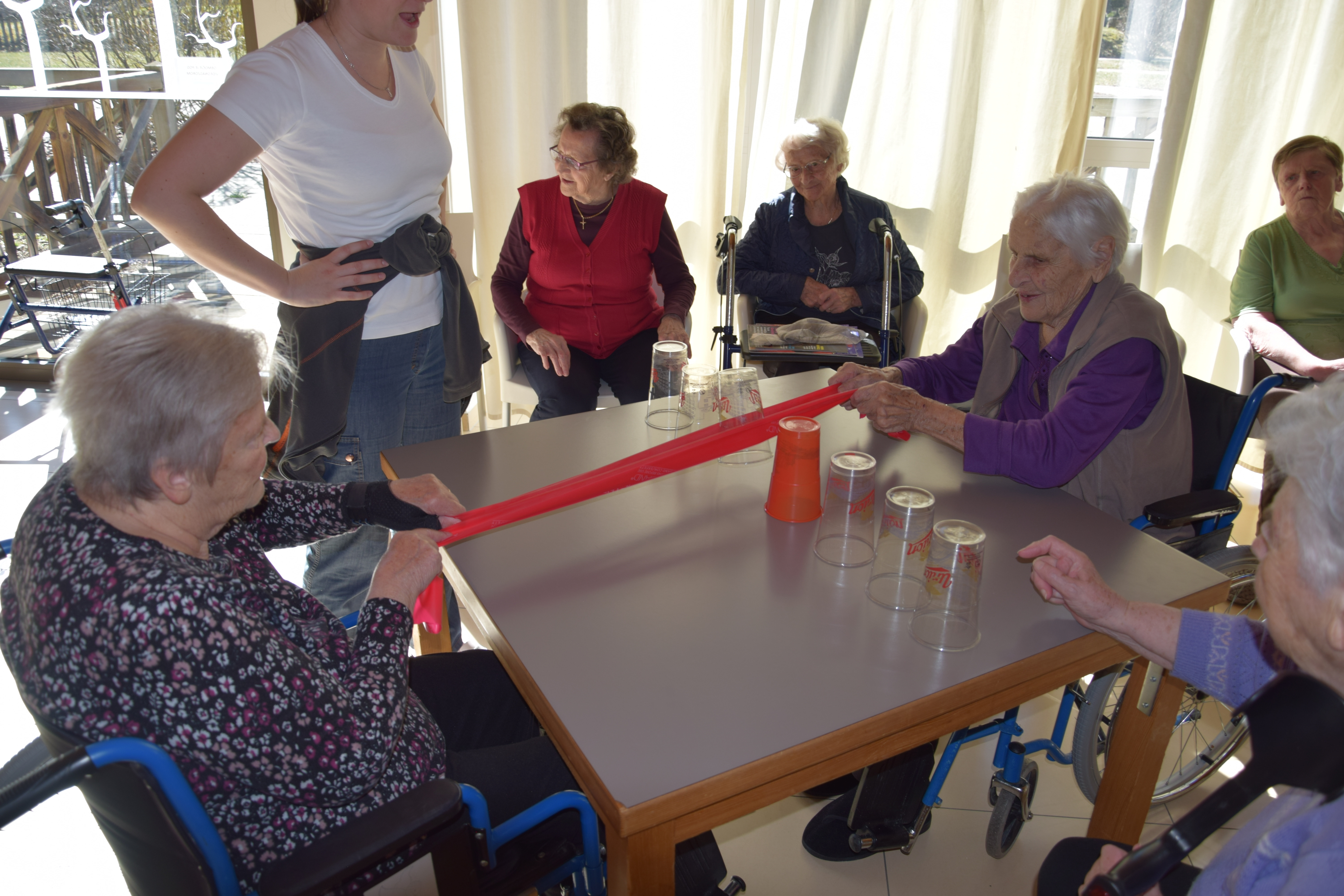 Športne igre v avli