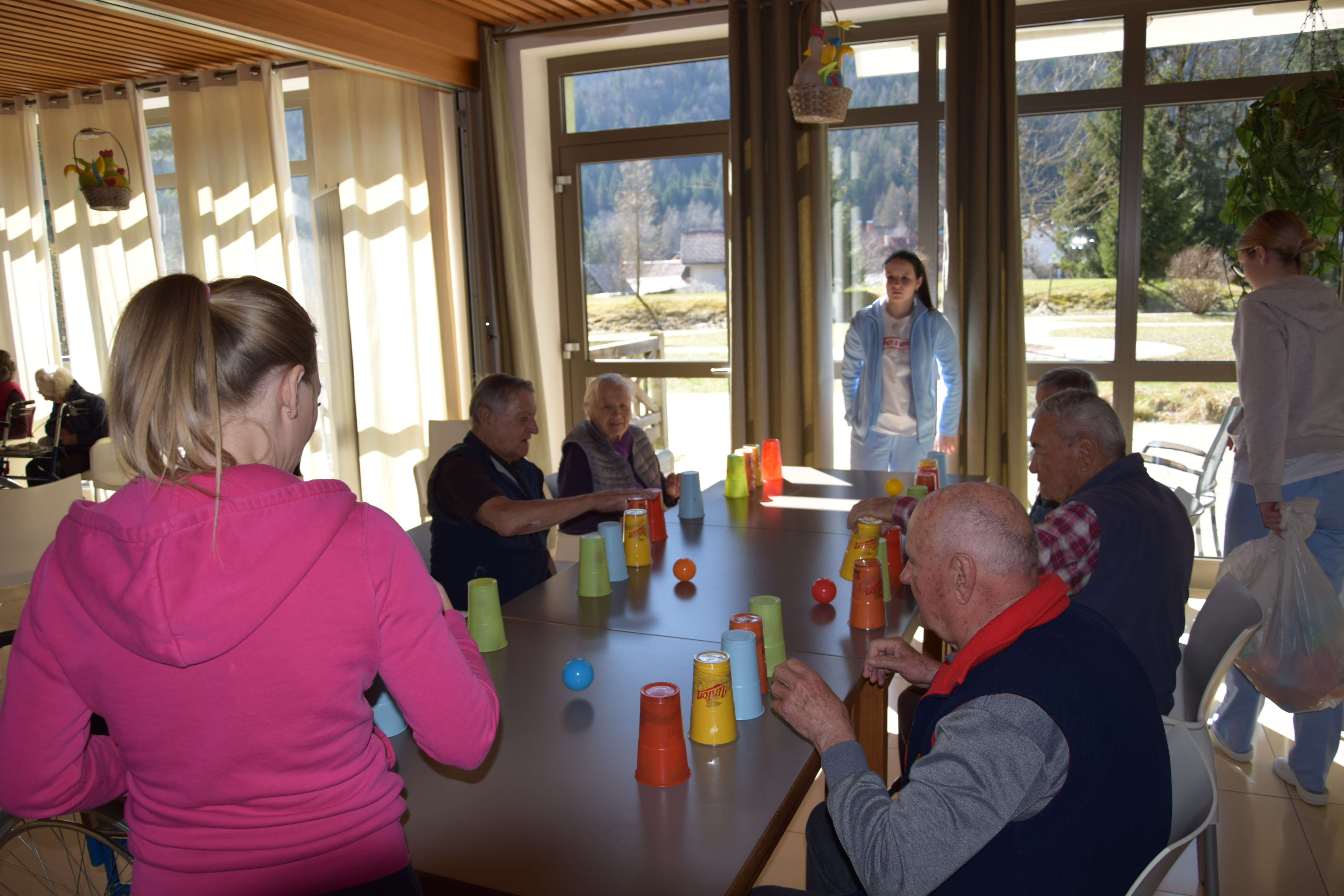 Športne igre v avli