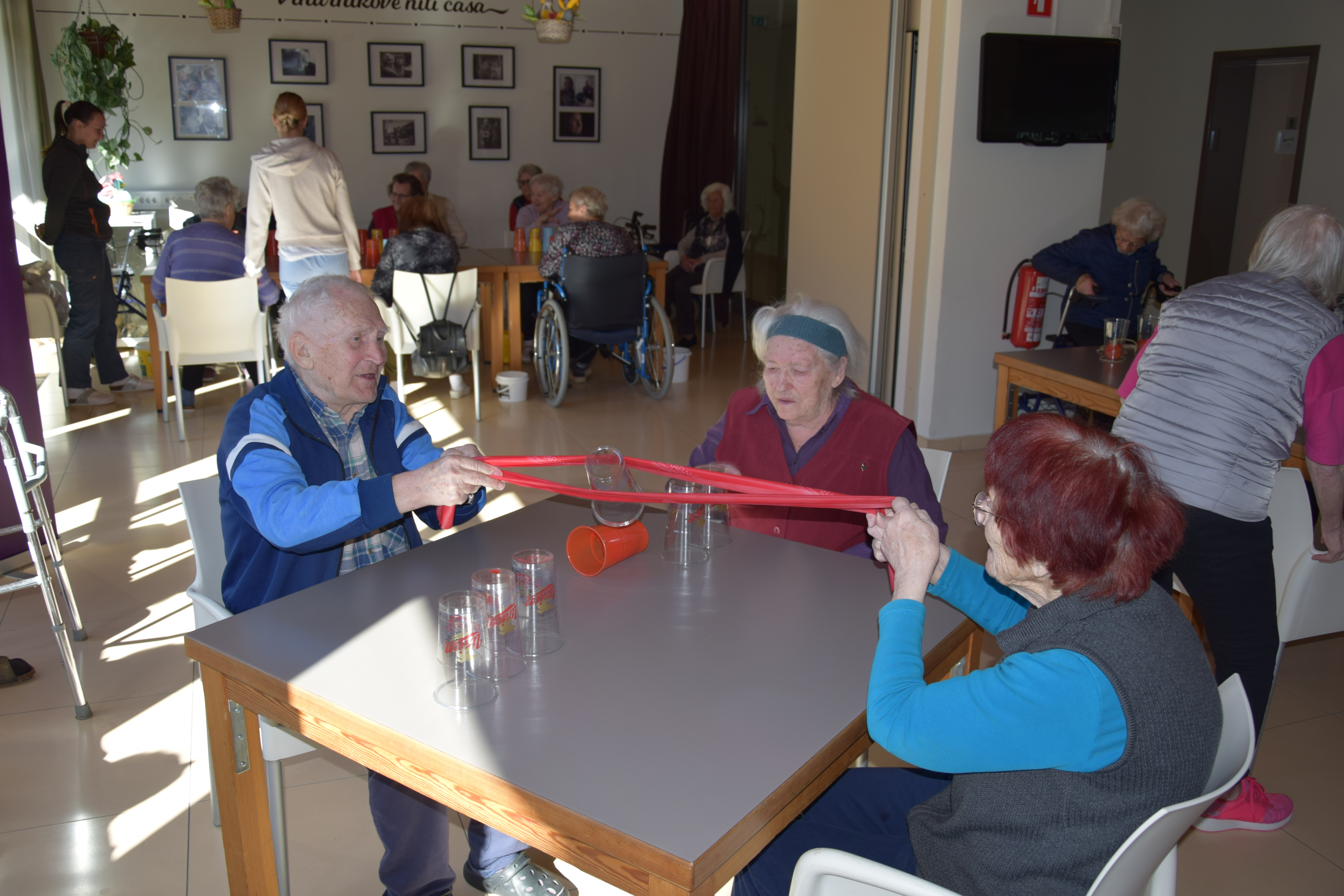 Športne igre v avli