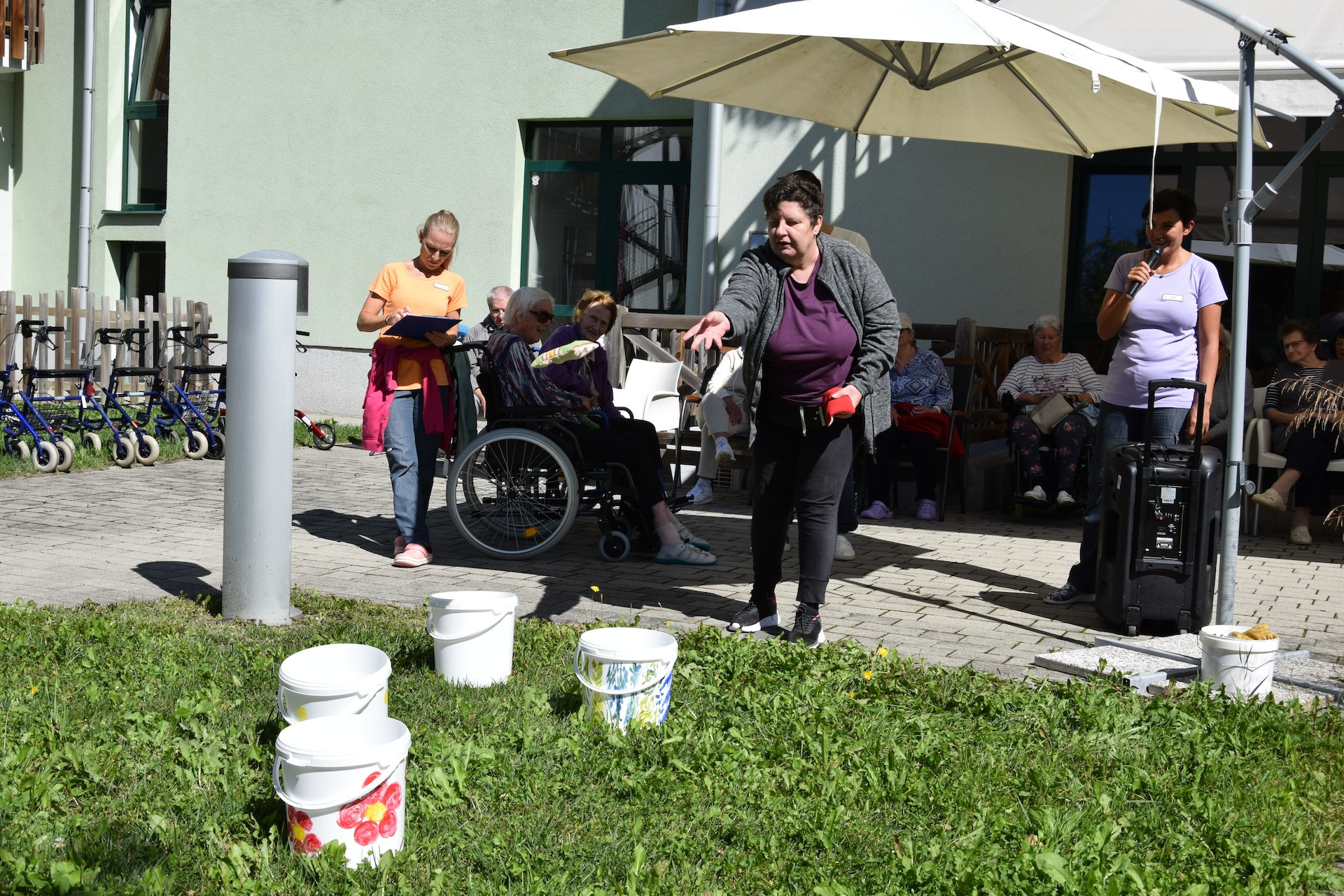 Športne igre v parku