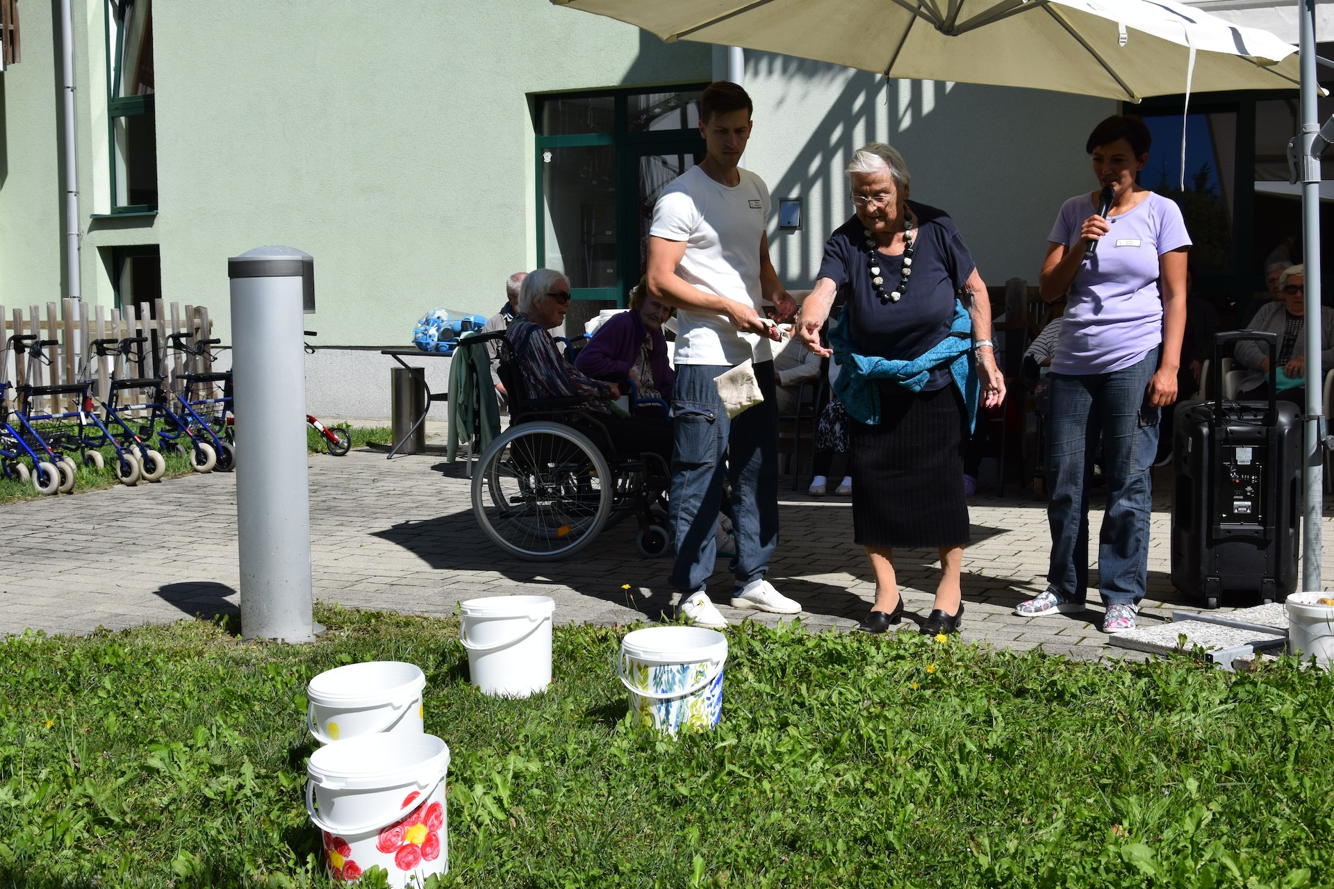 Športne igre v parku