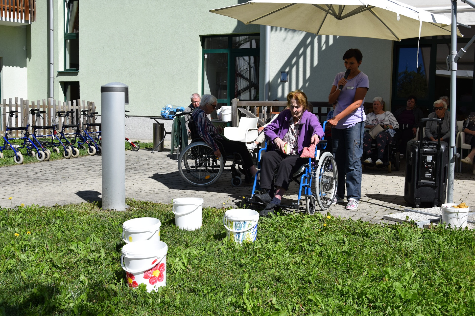 Športne igre v parku