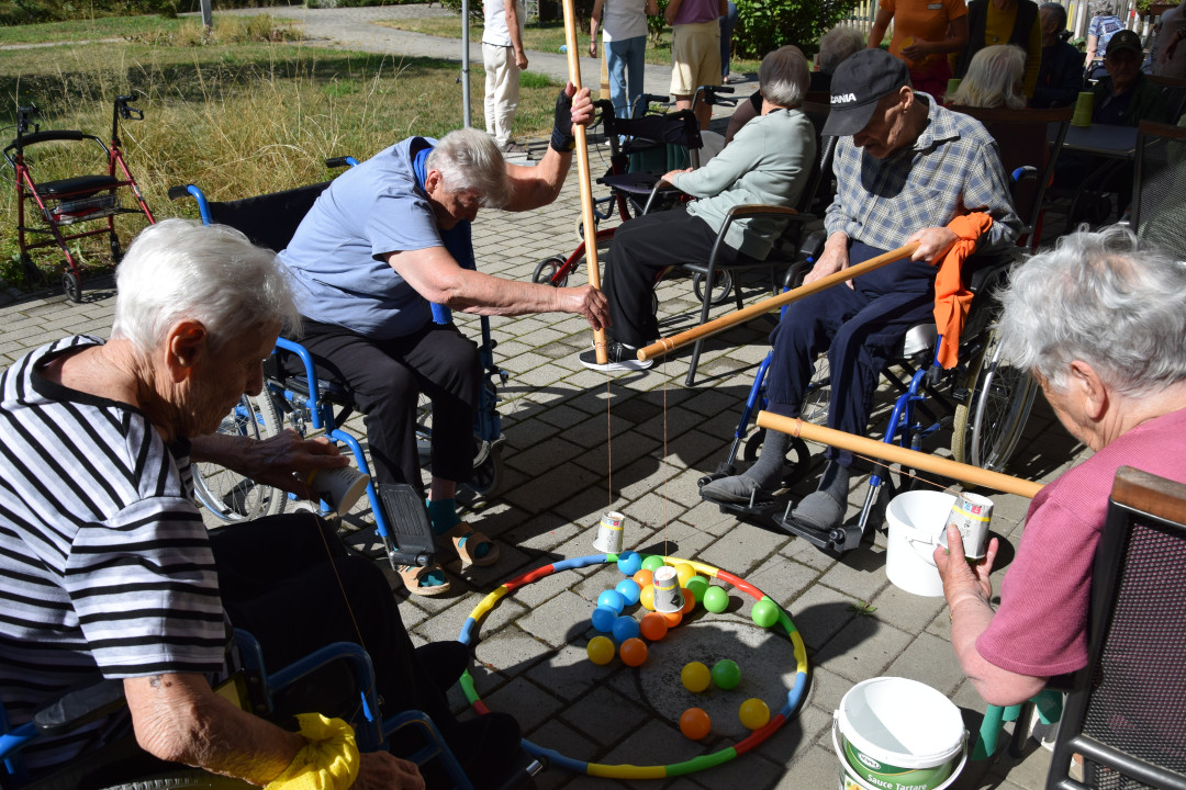 Športne igre v parku