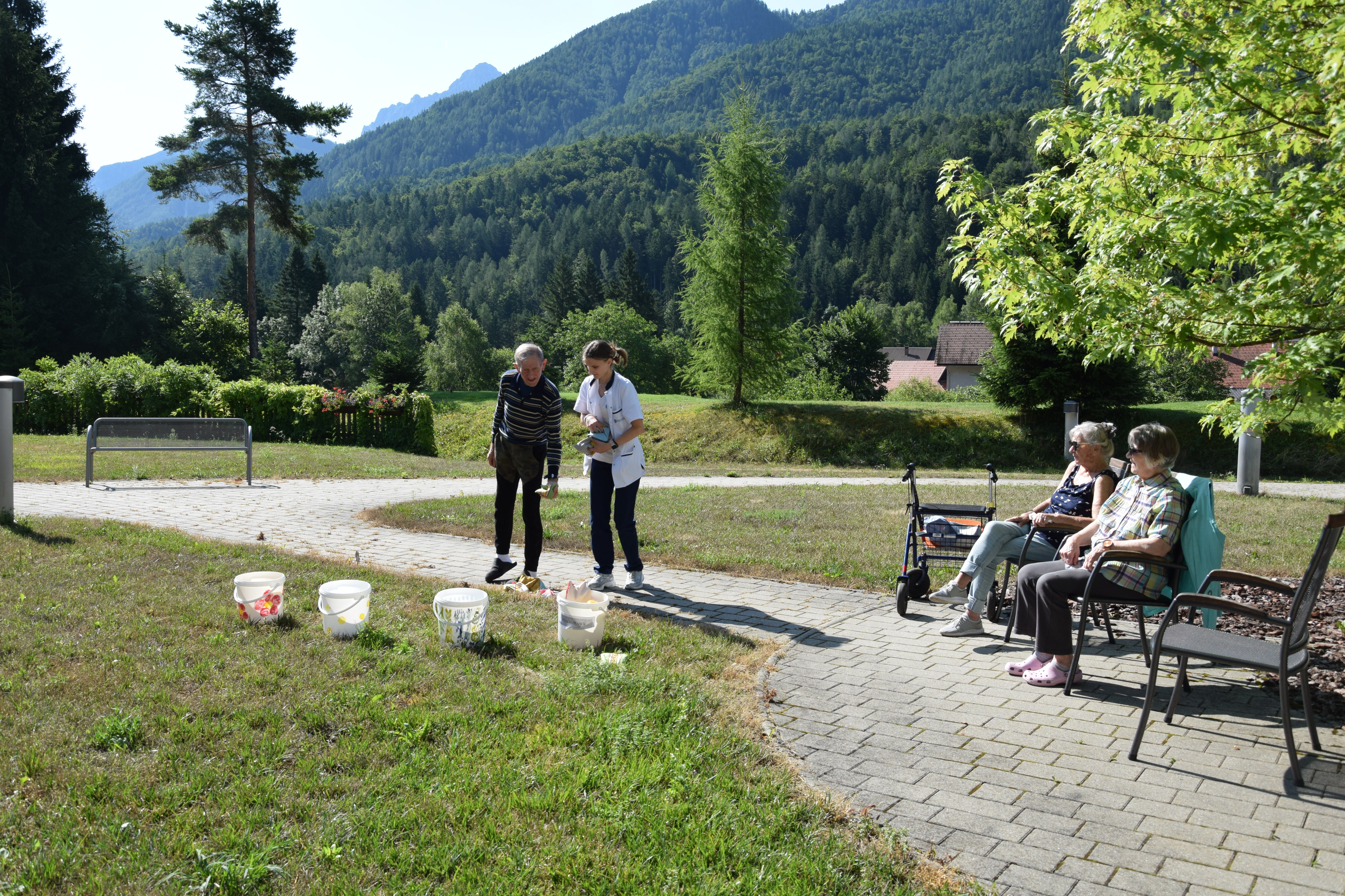 Športne igre v parku