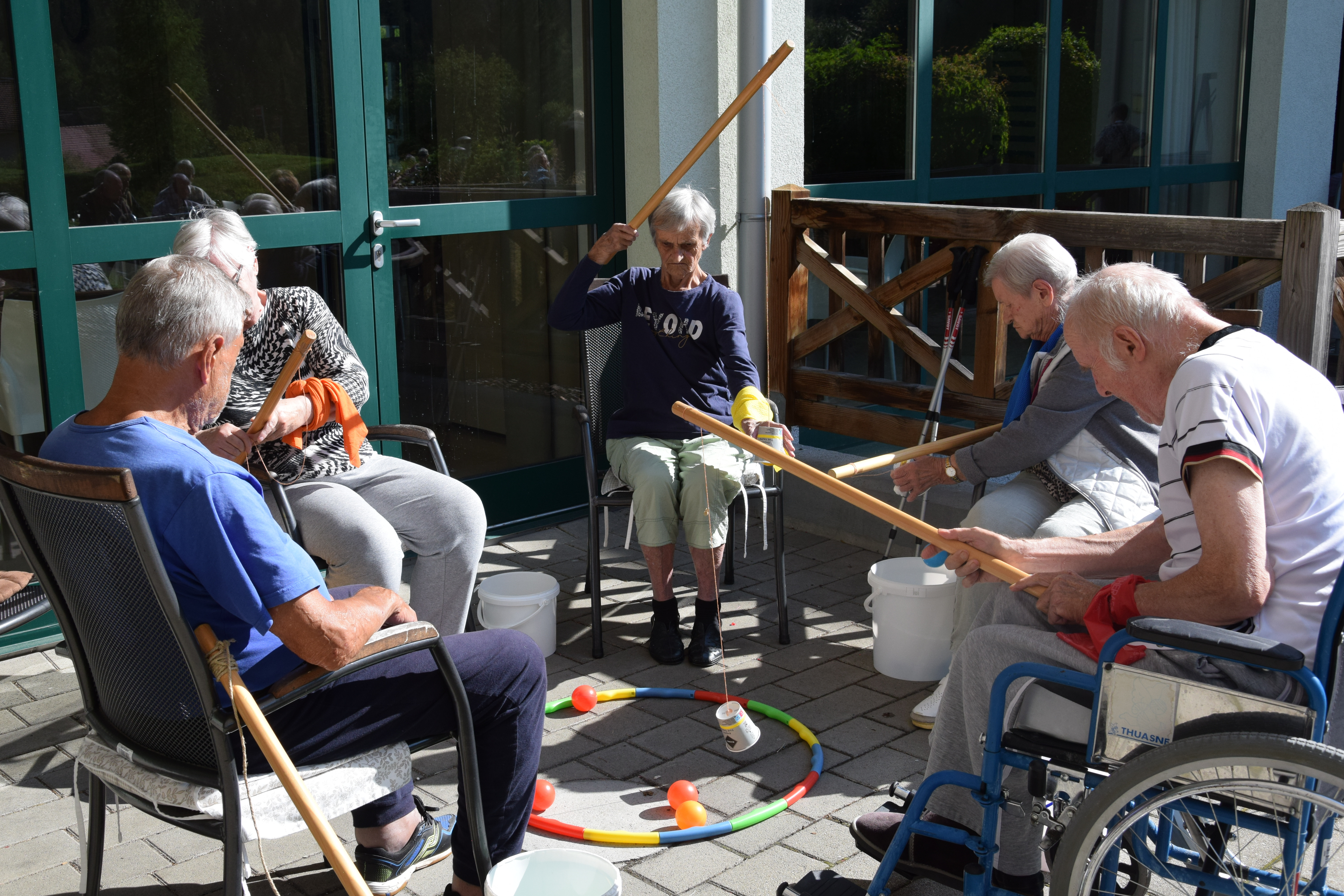 Športne igre v parku