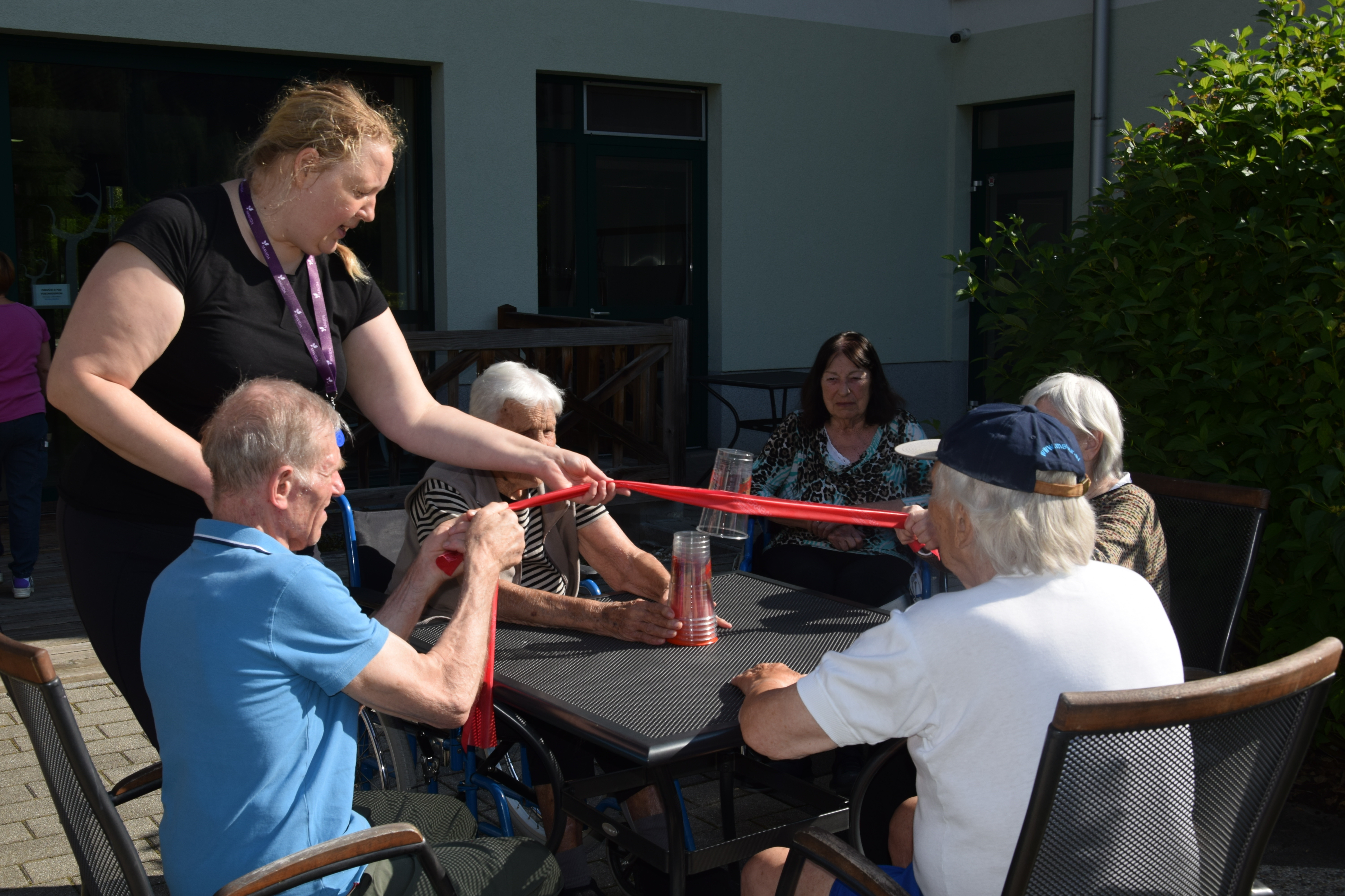 Športne igre v parku