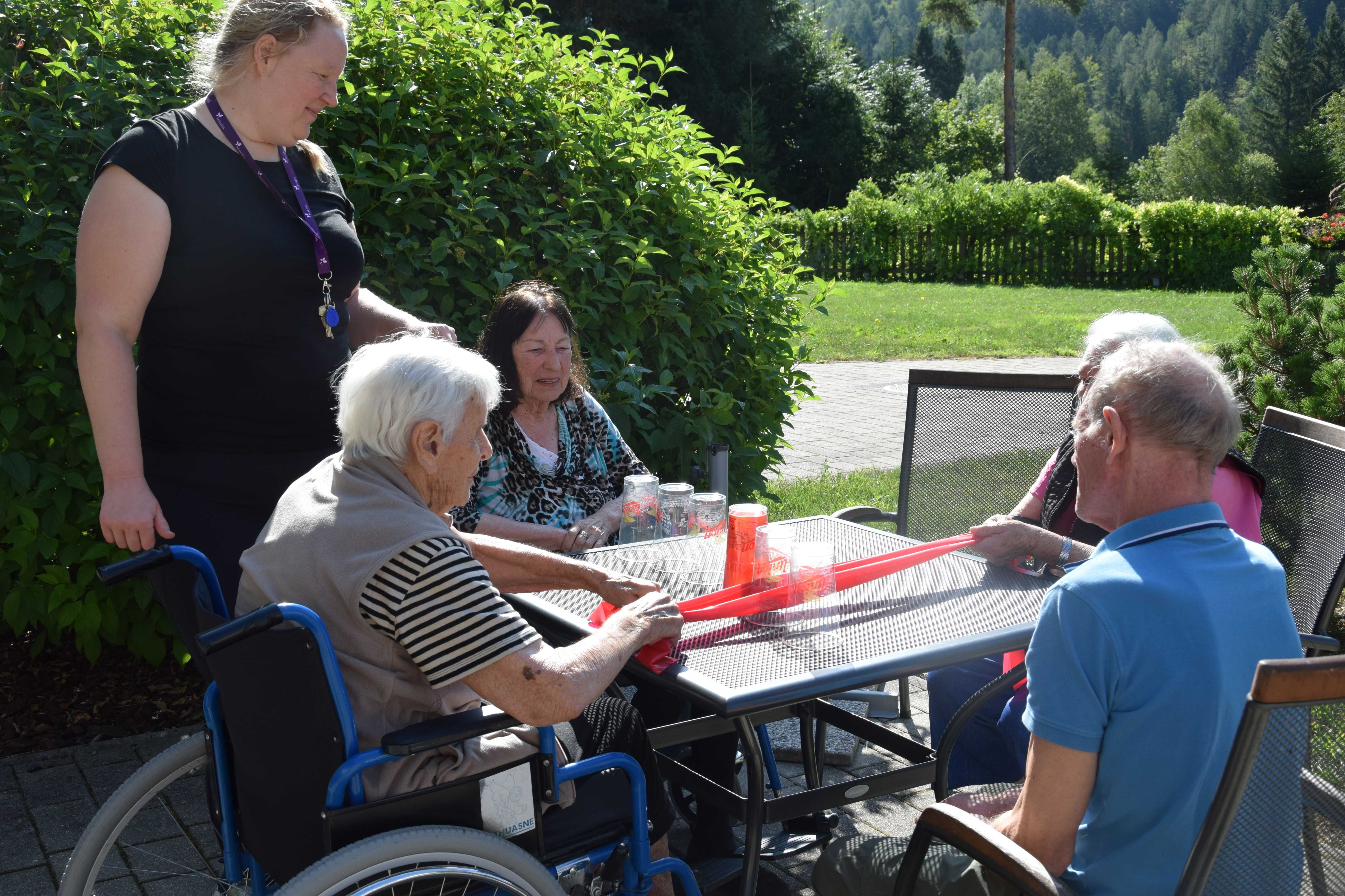 Športne igre v parku