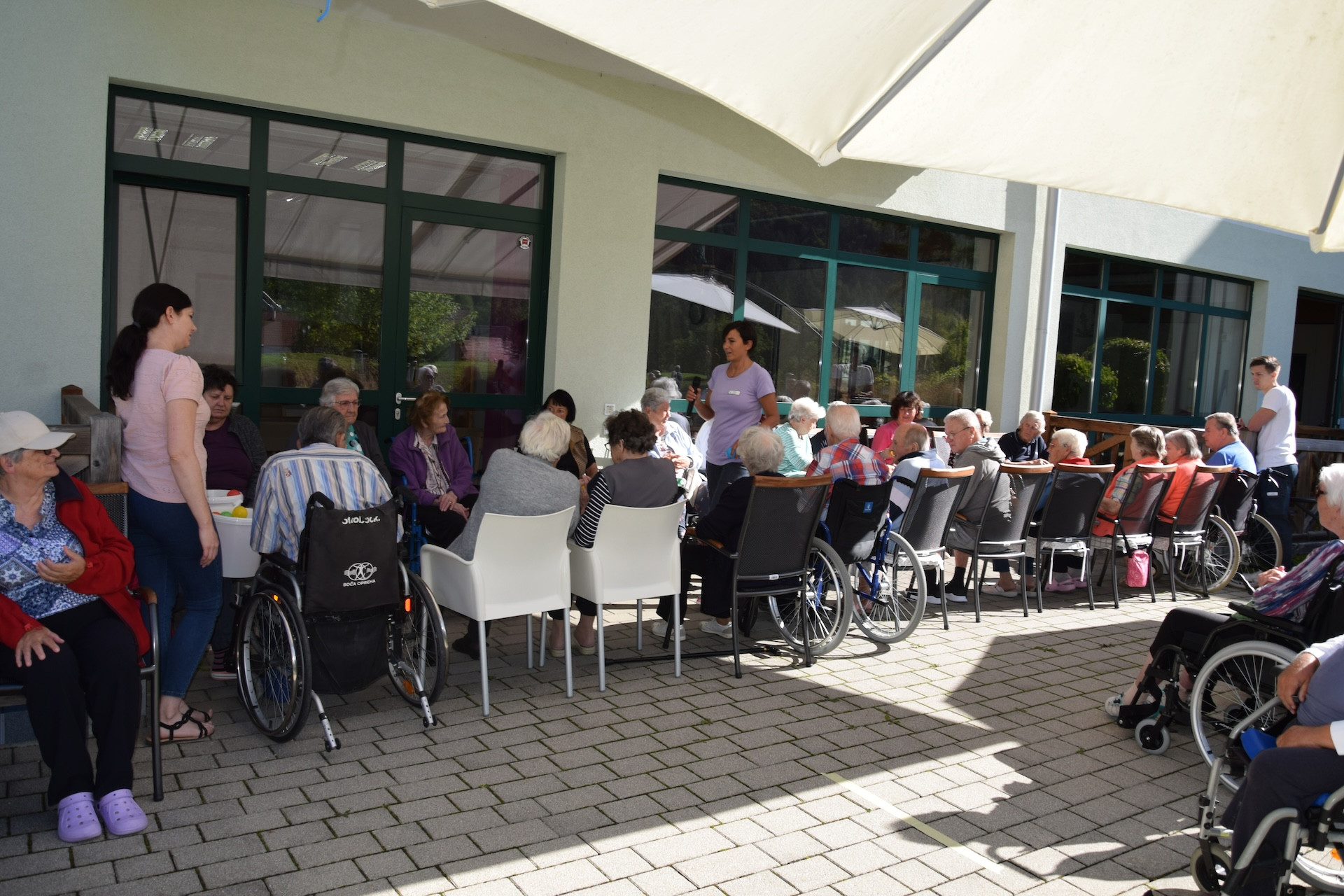 Športne igre v parku