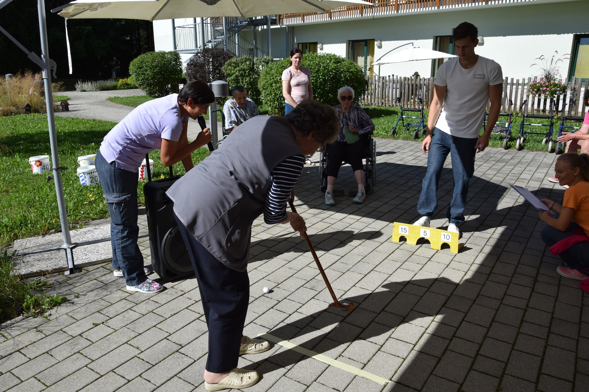 Športne igre v parku