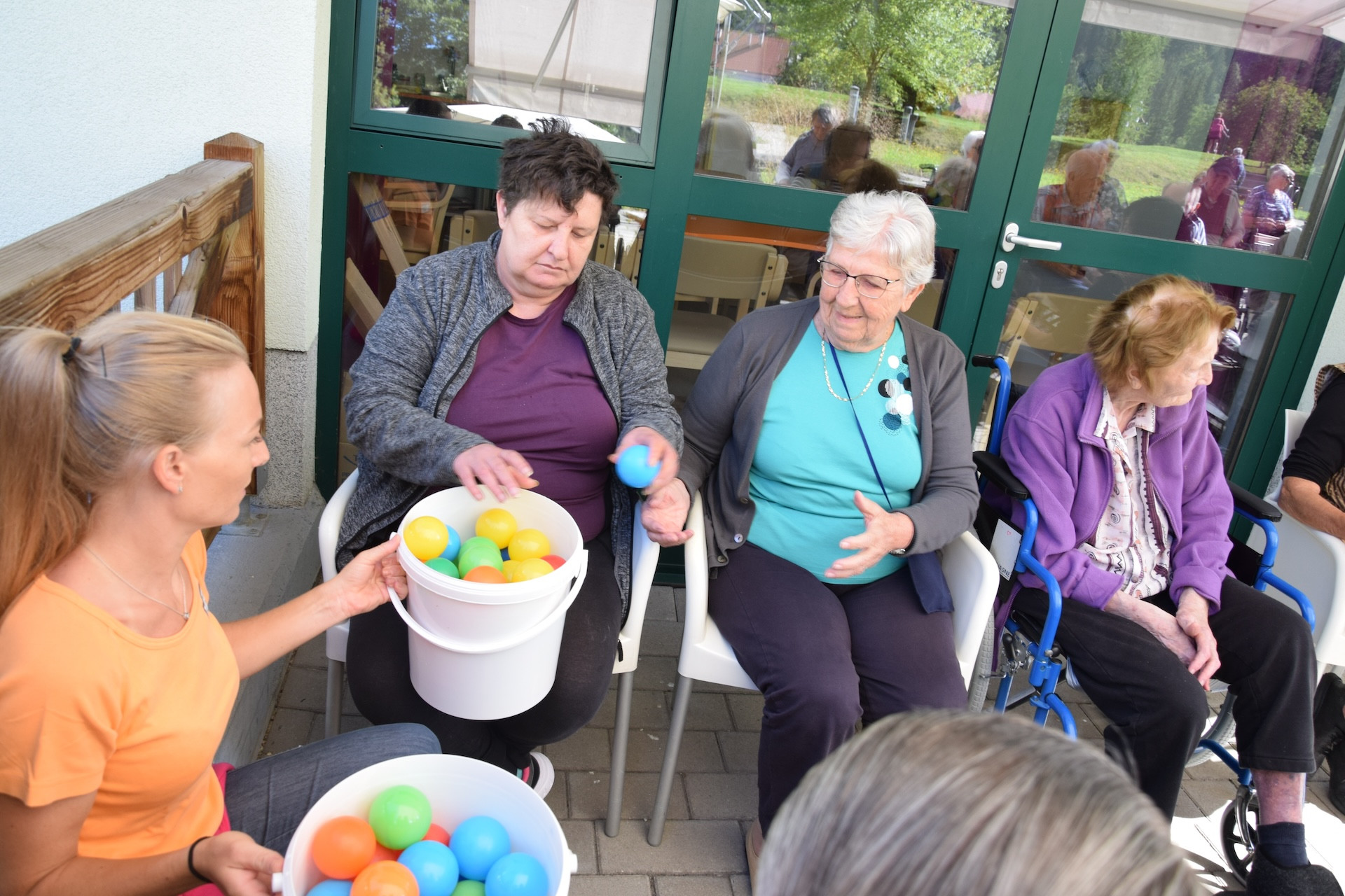 Športne igre v parku