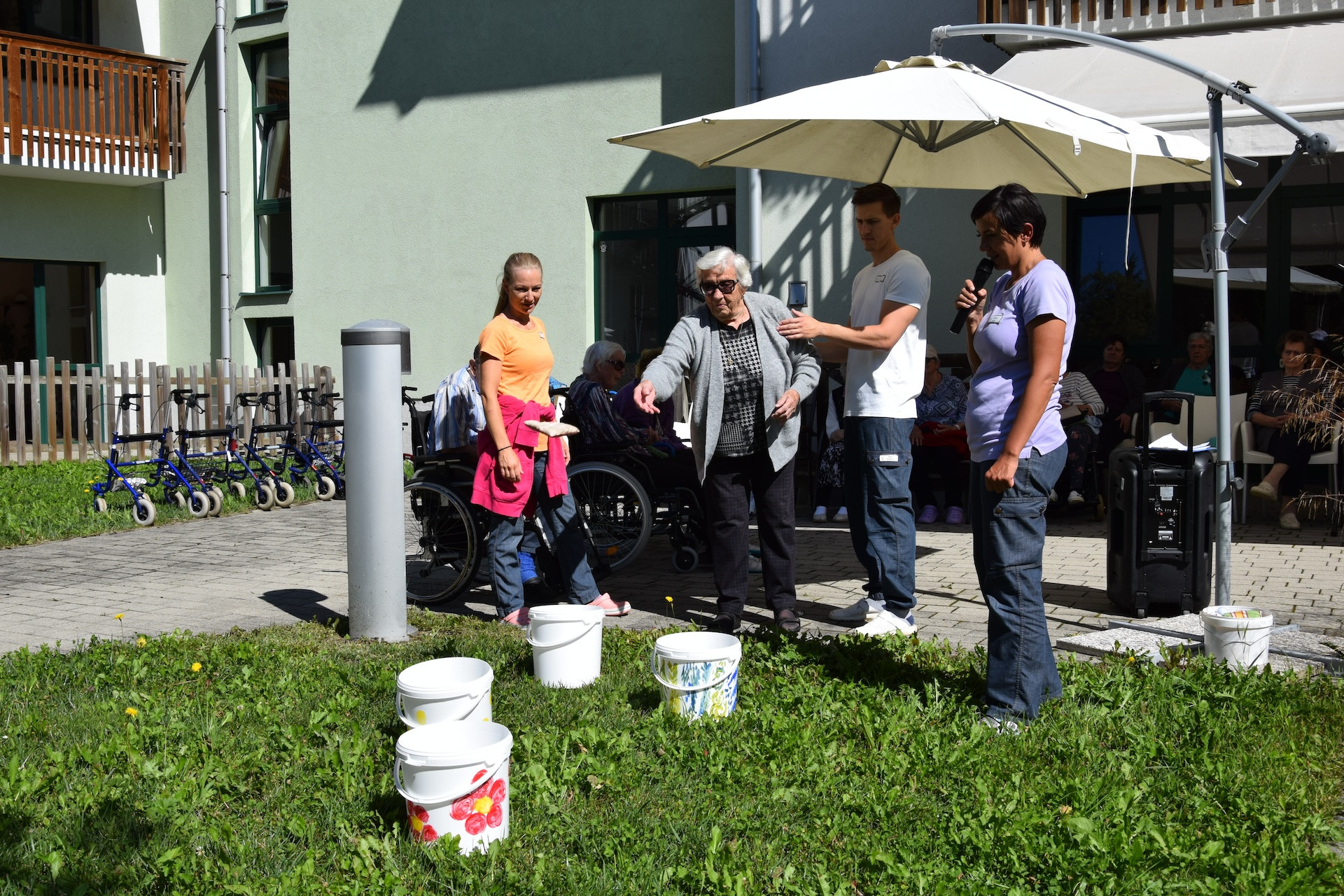 Športne igre v parku