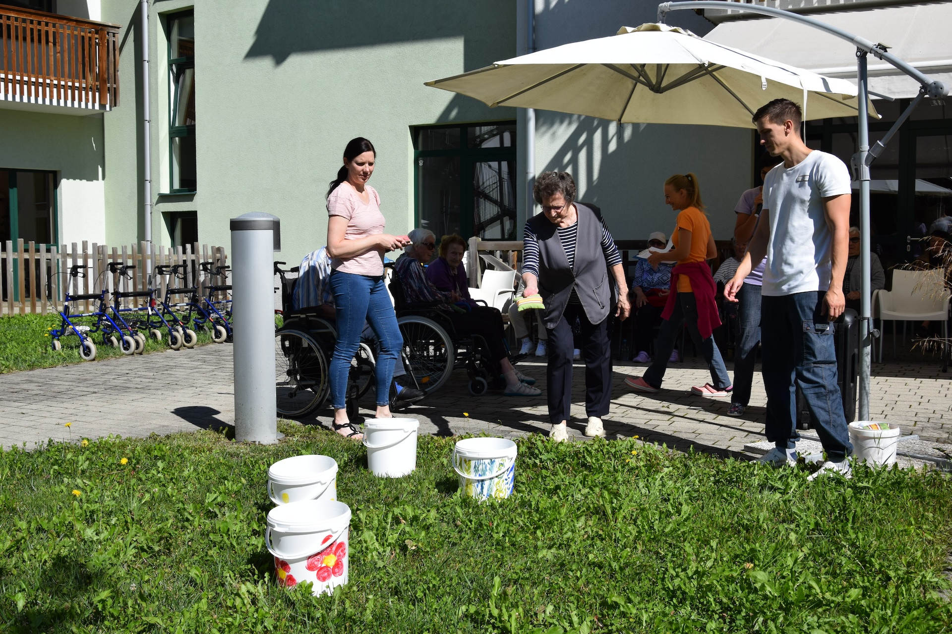 Športne igre v parku