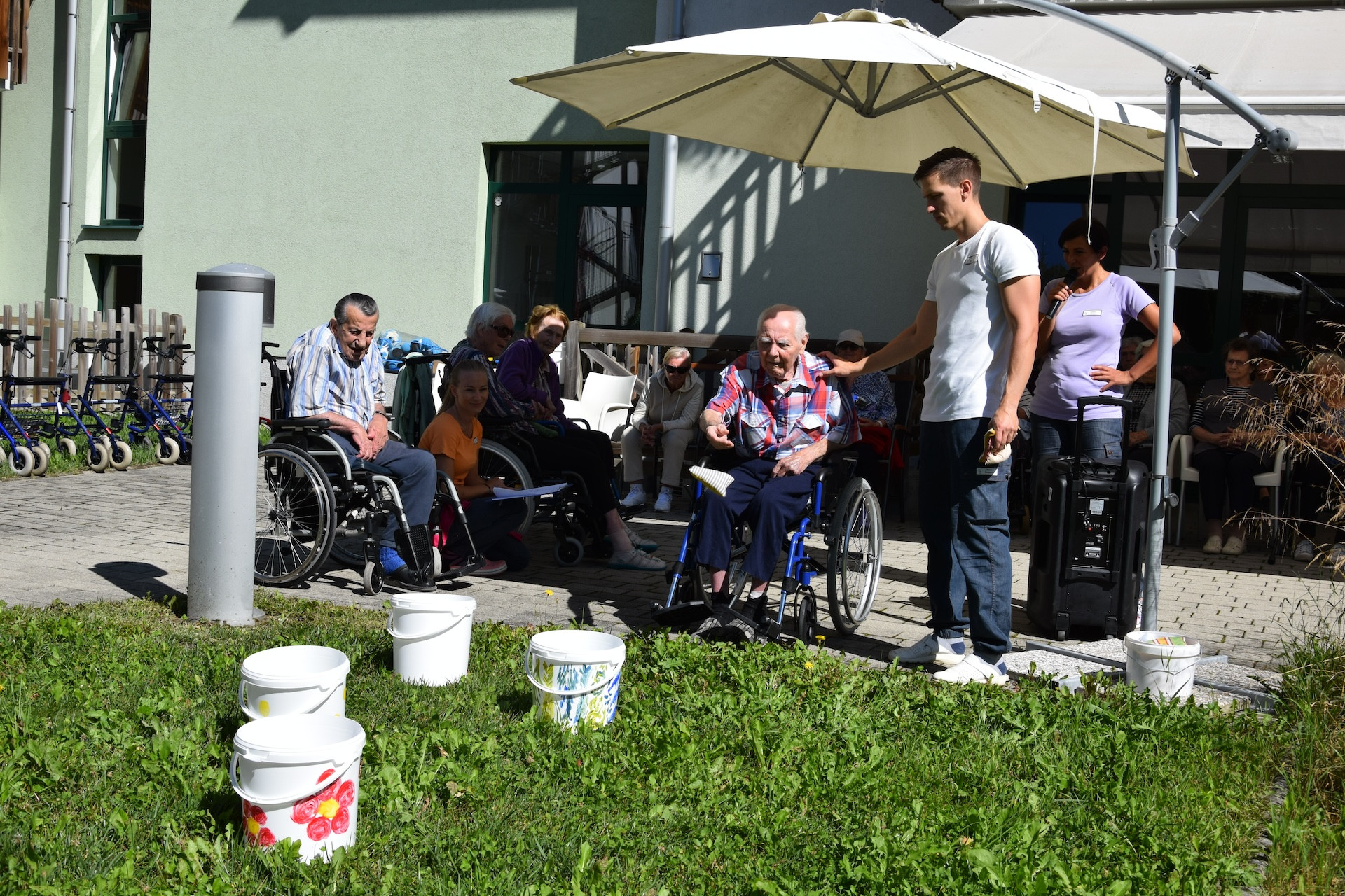 Športne igre v parku