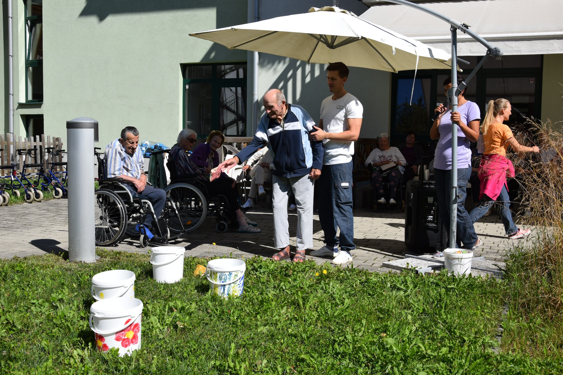 Športne igre v parku