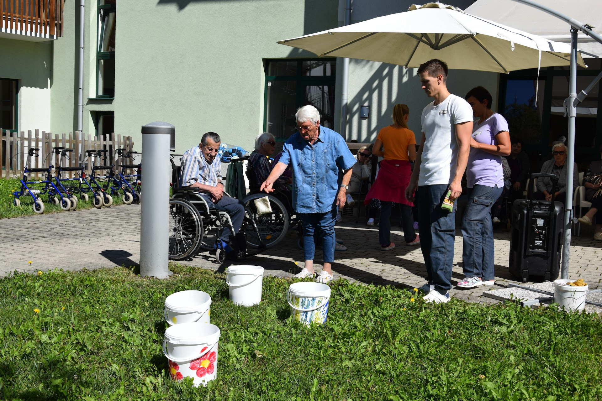 Športne igre v parku