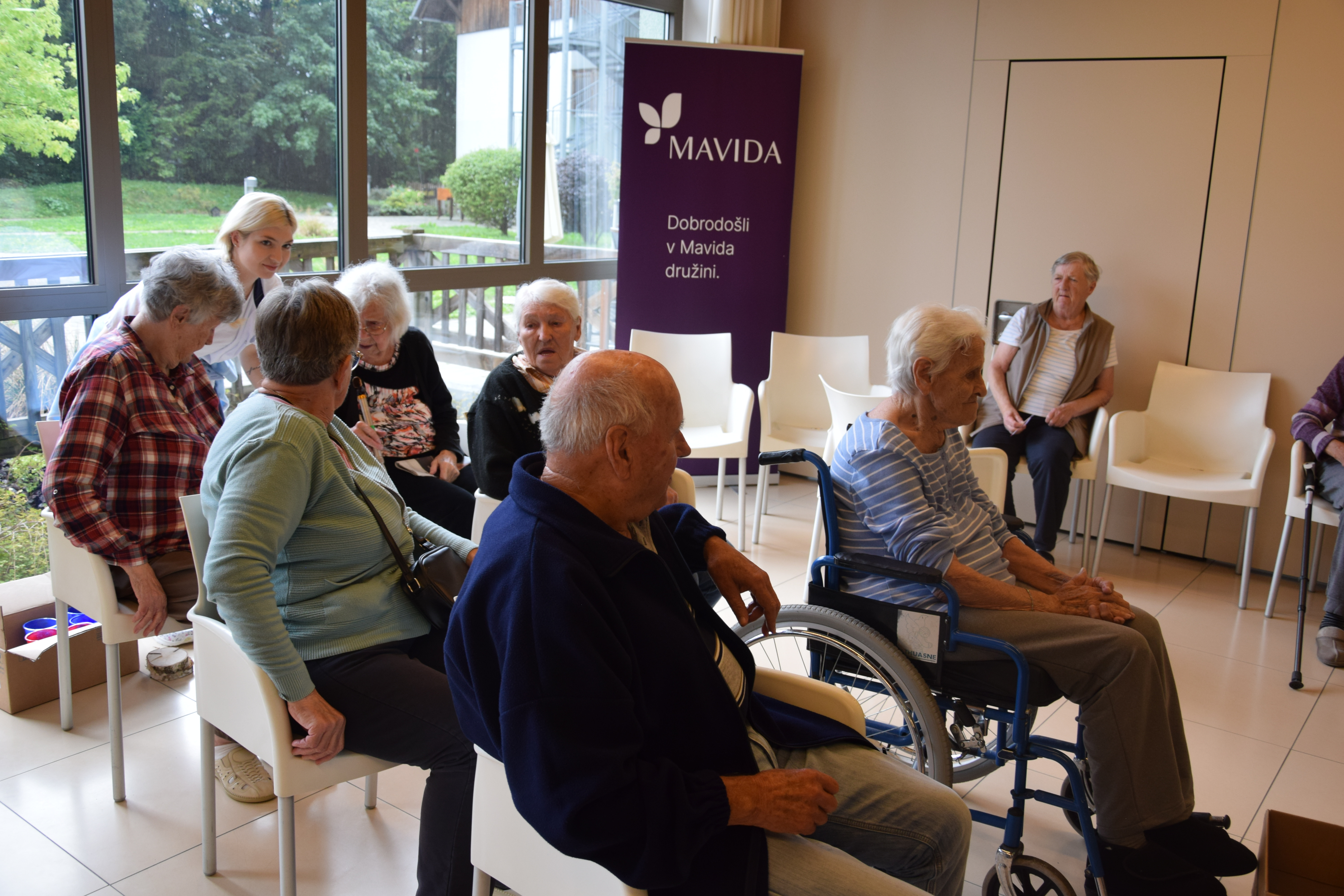 Športne jutro v avli