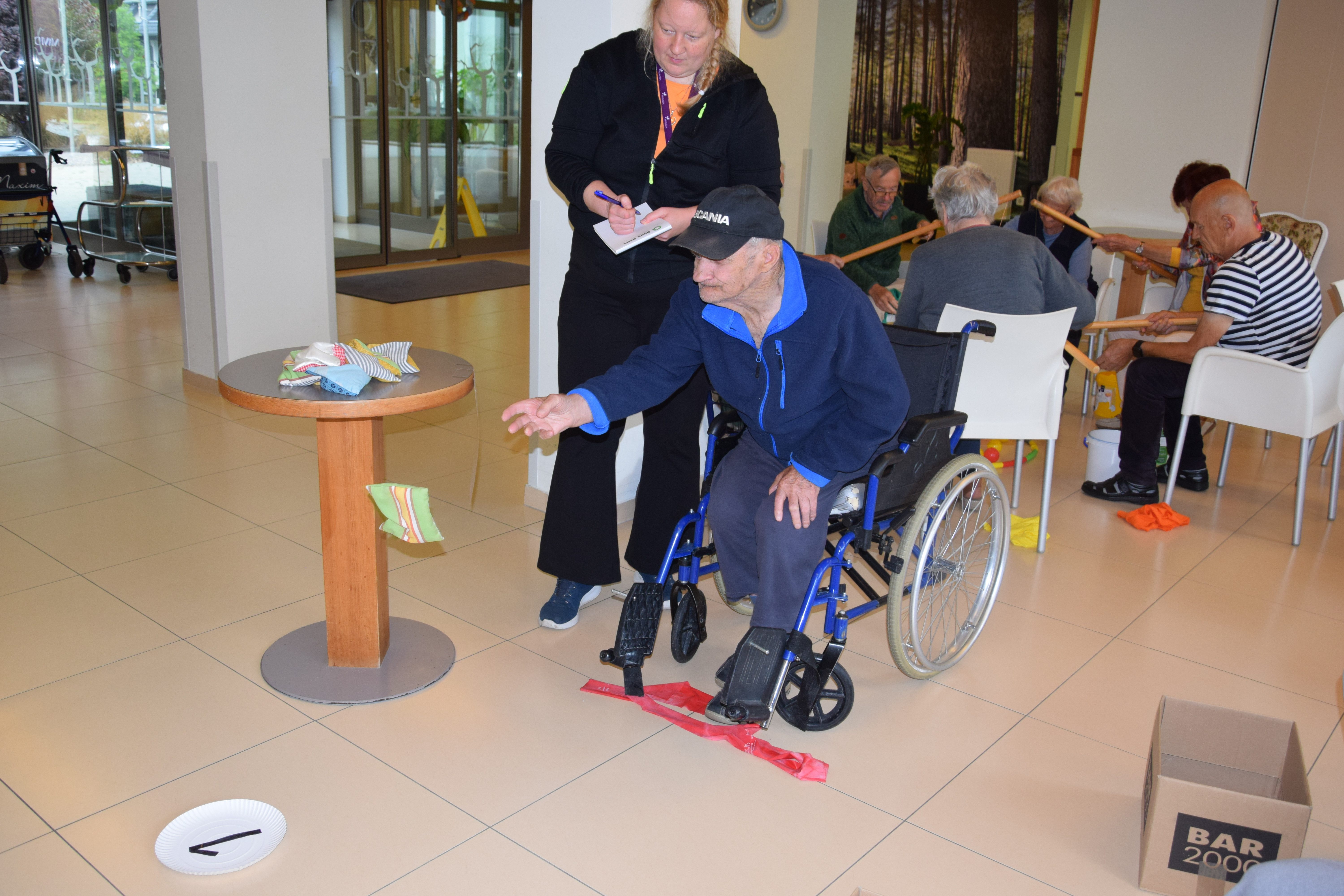 Športne jutro v avli