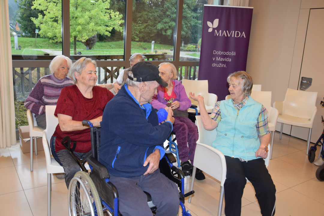 Športne jutro v avli