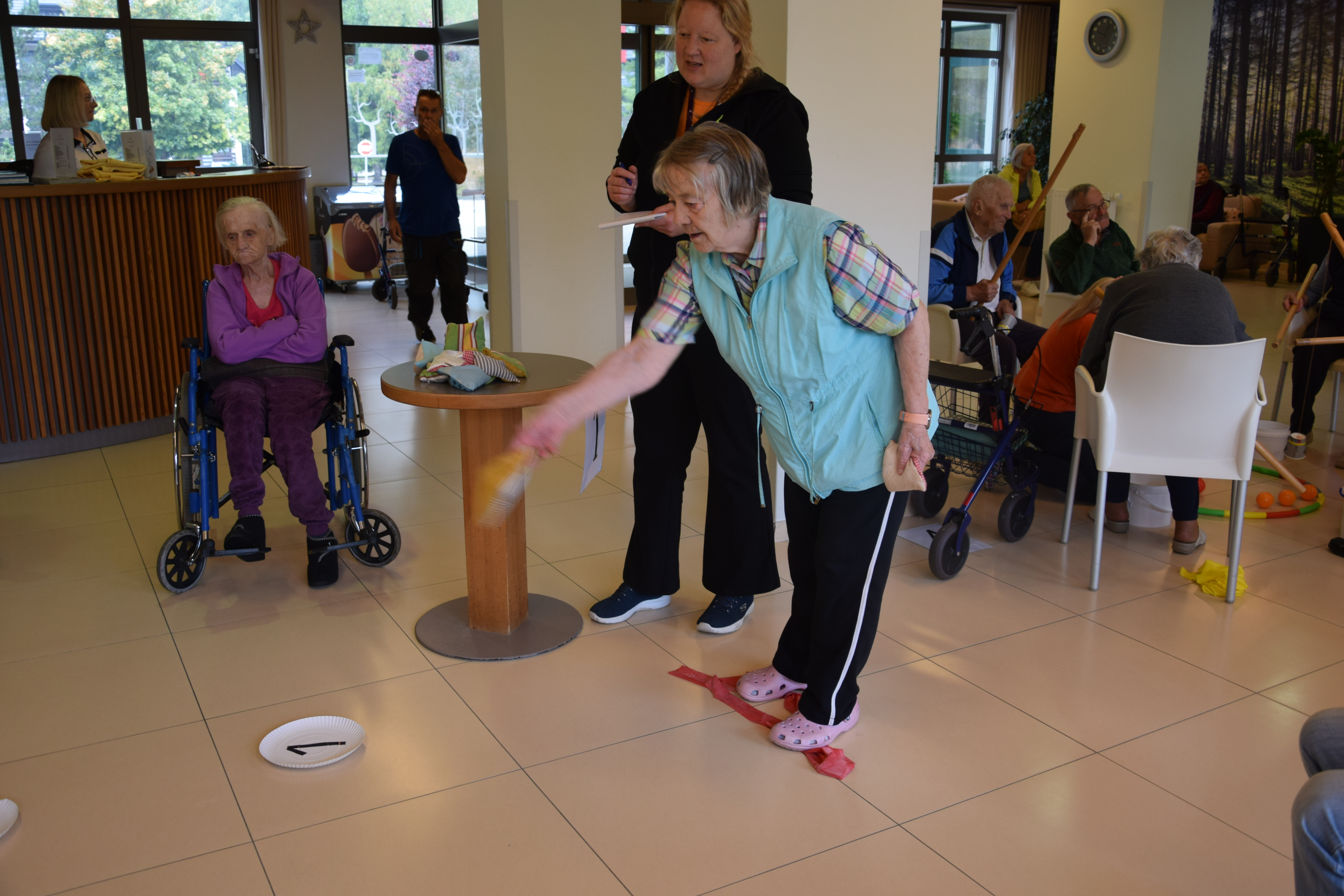 Športne jutro v avli