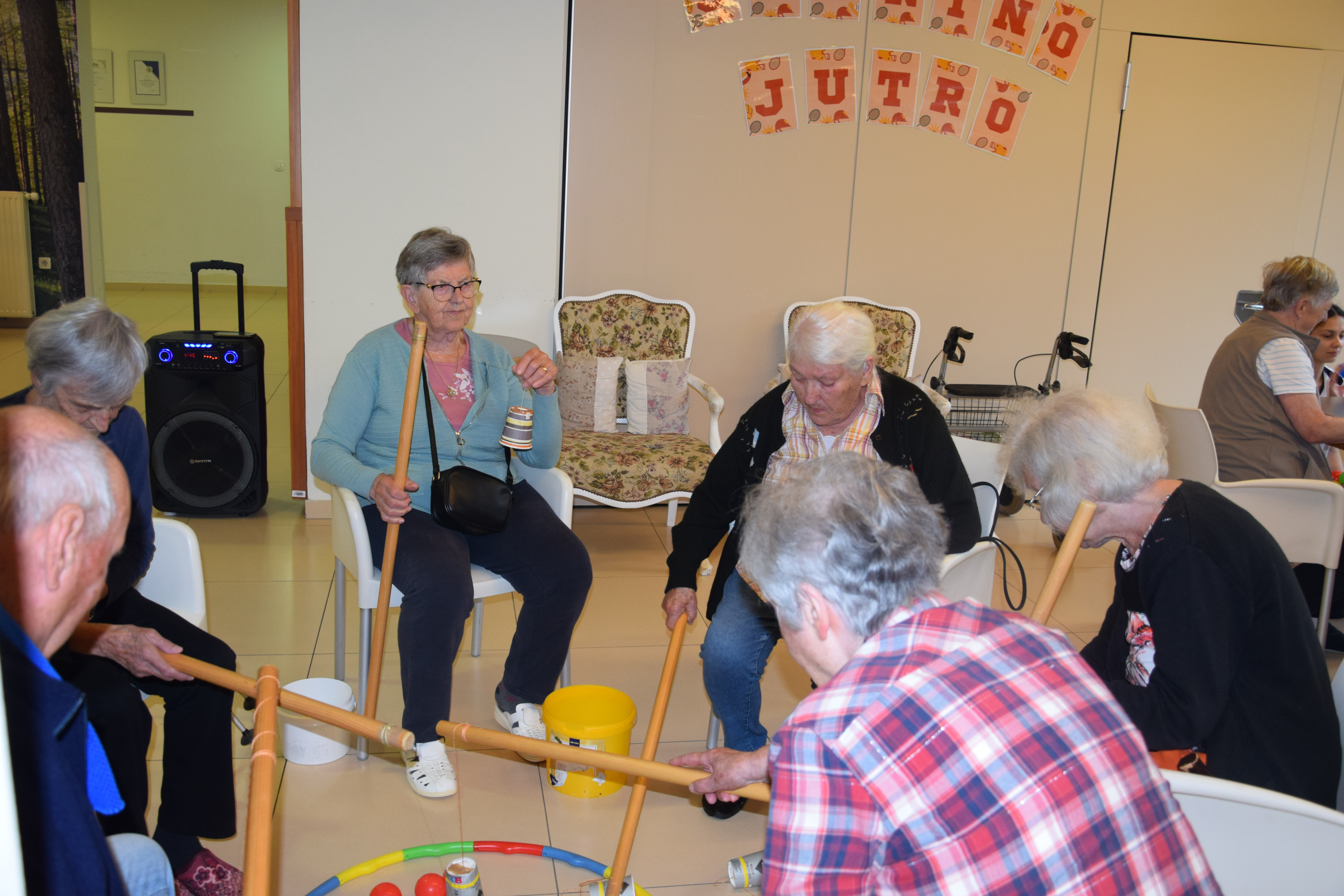 Športne jutro v avli