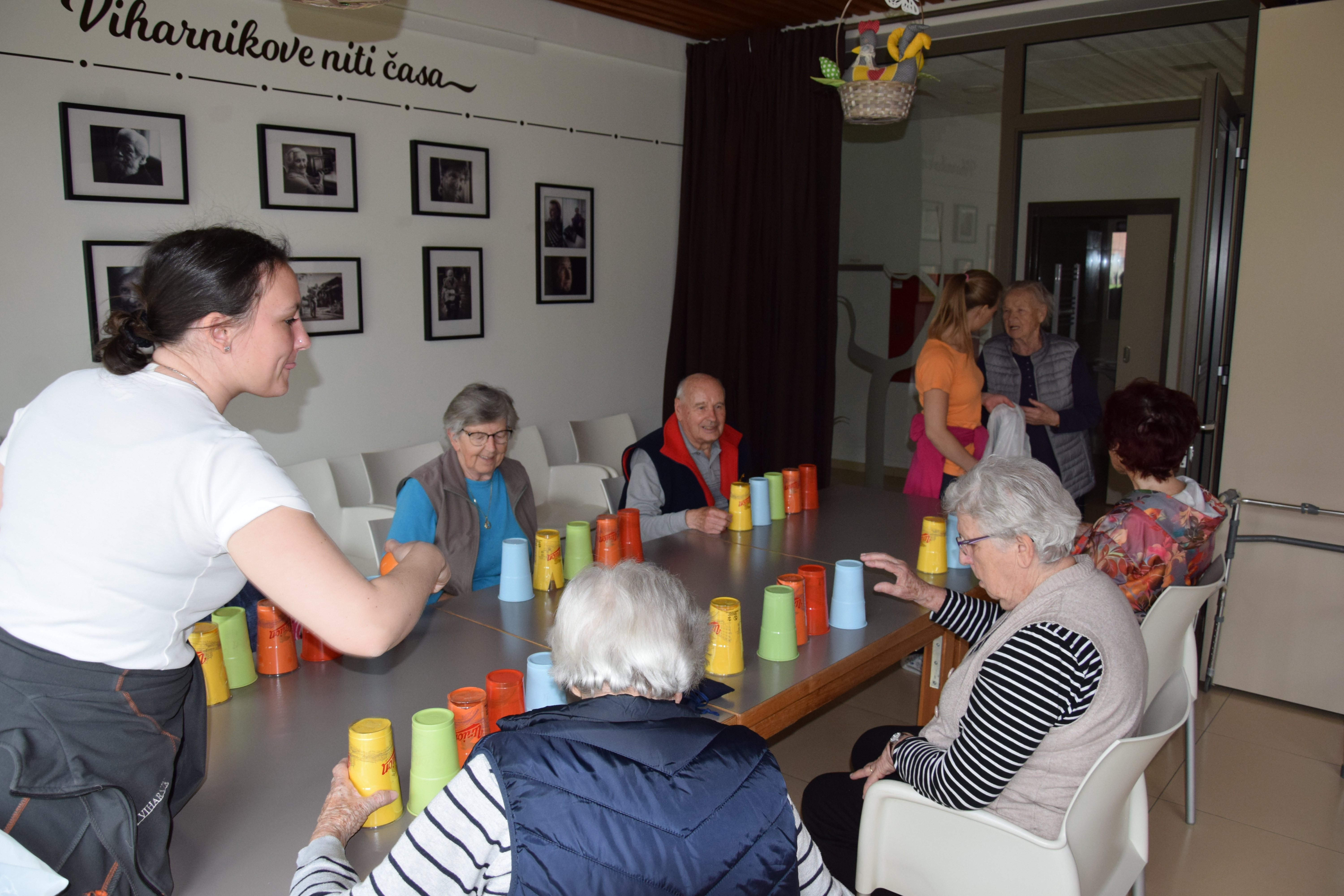 Športno jutro v avli