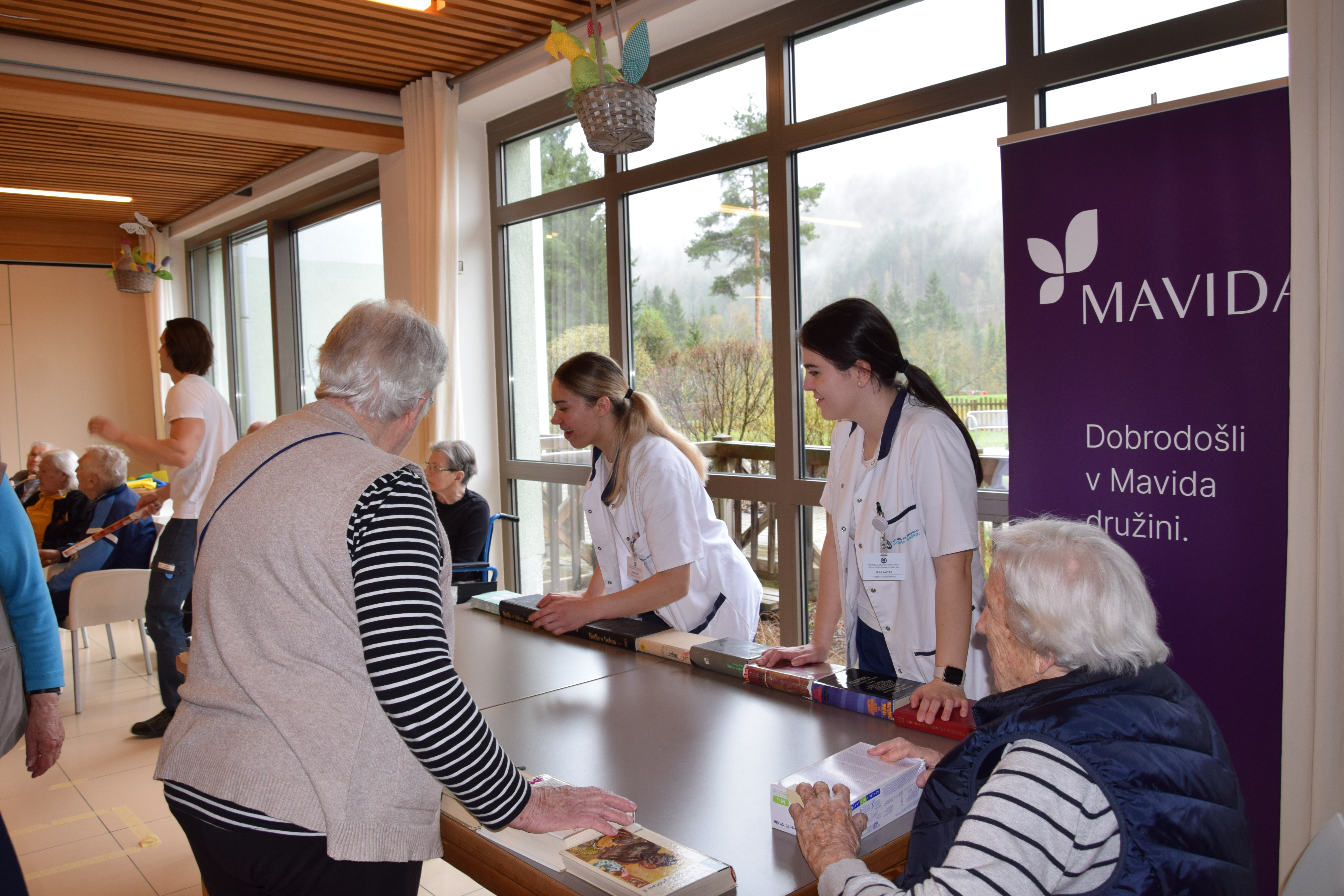 Športno jutro v avli