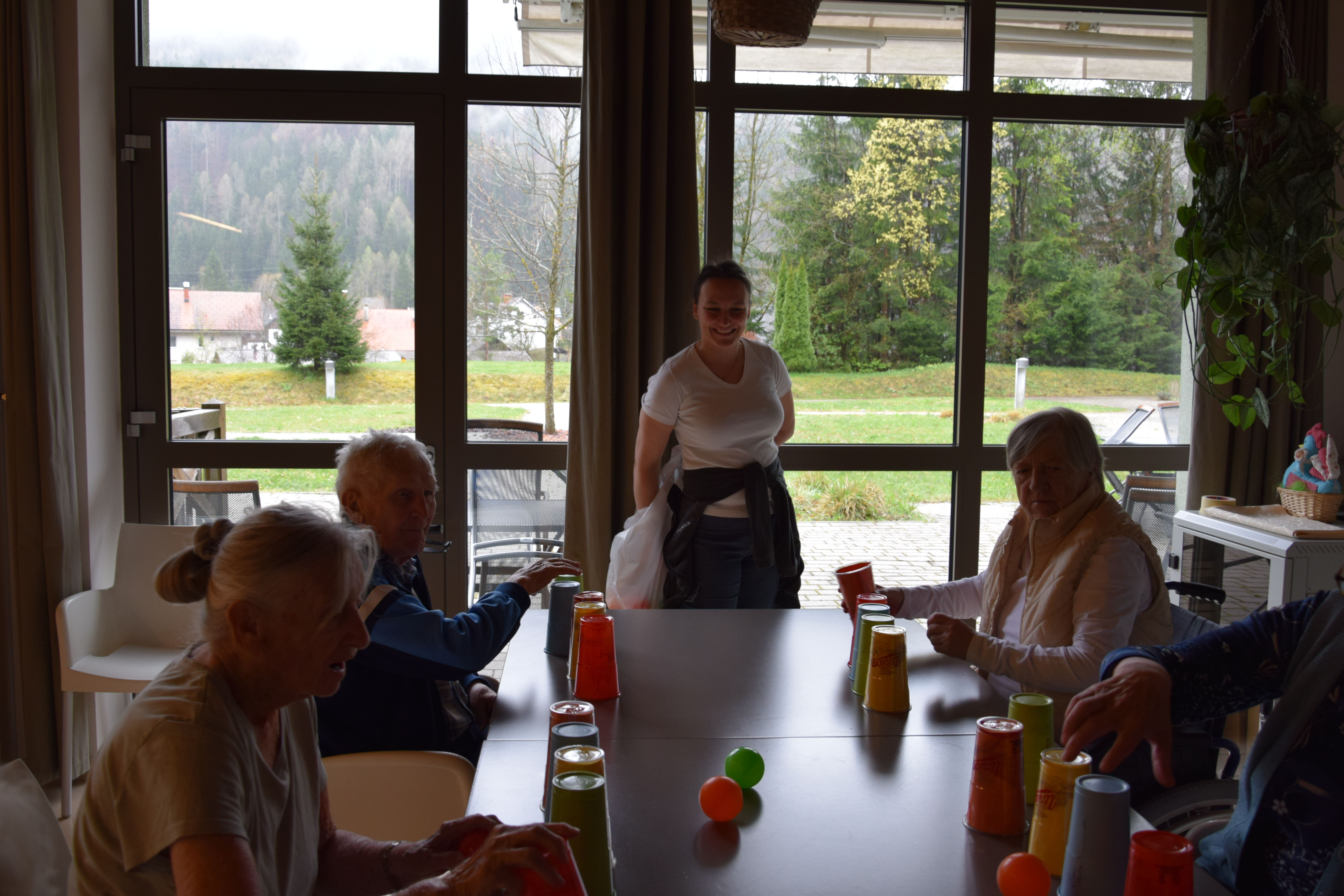 Športno jutro v avli