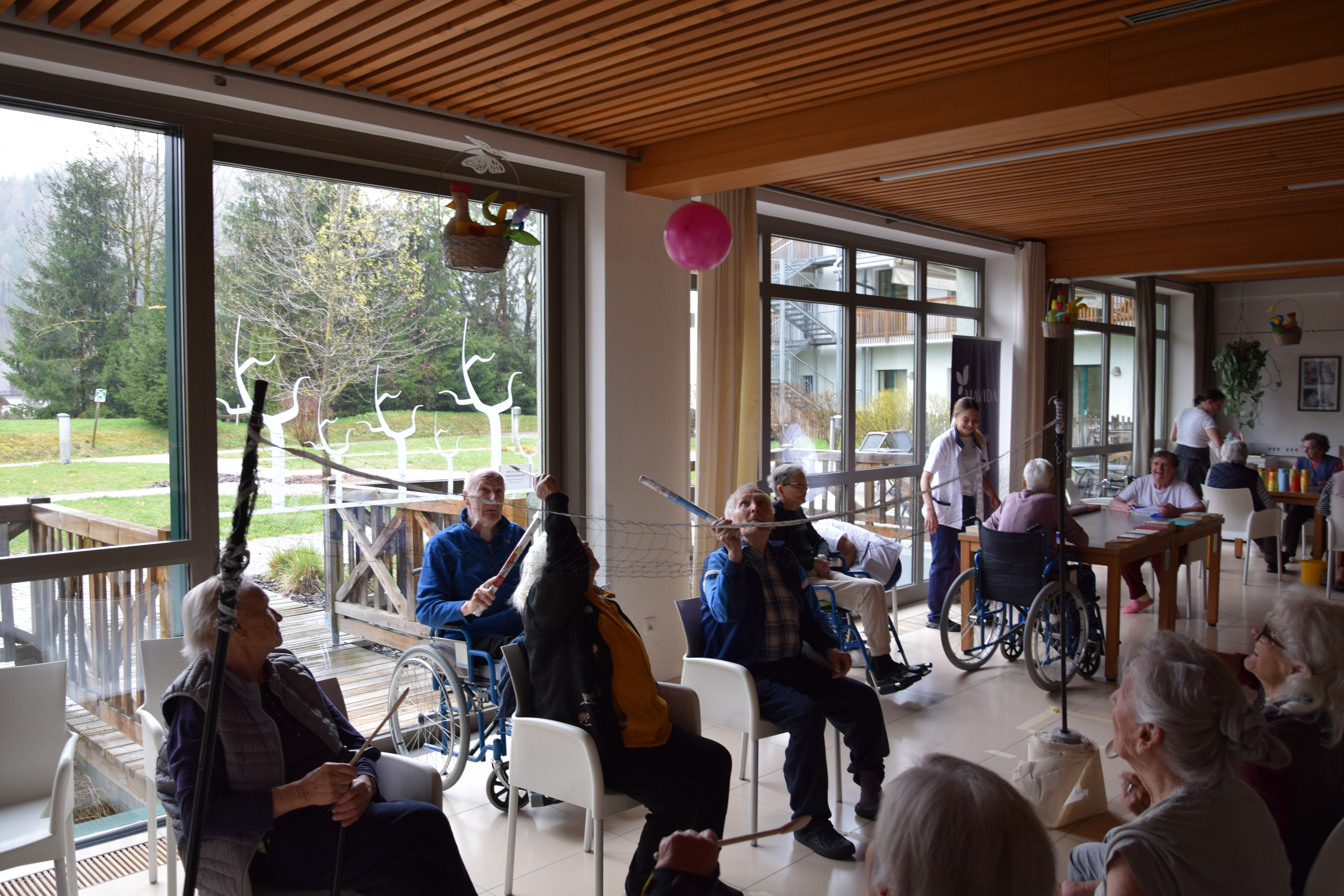 Športno jutro v avli