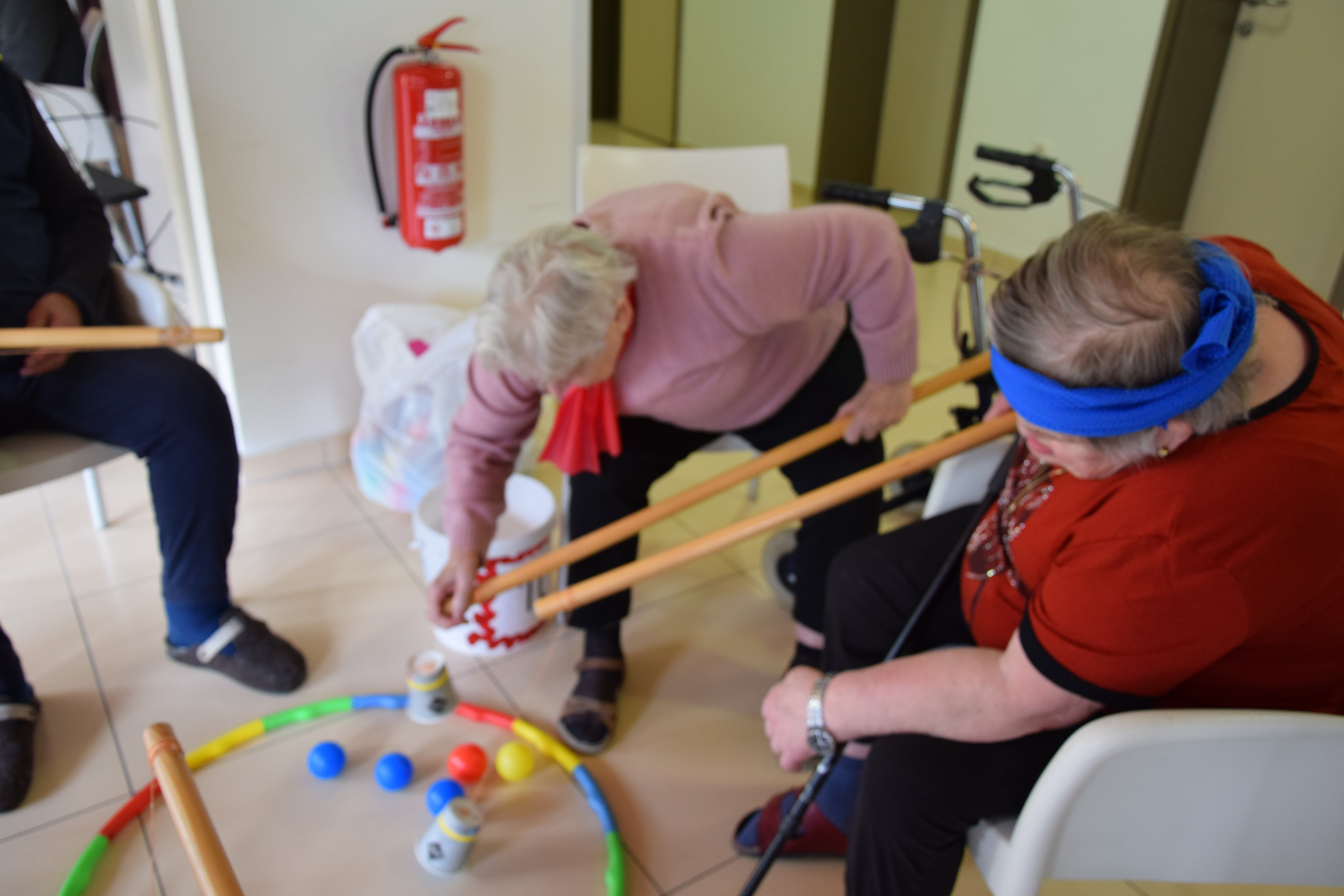 Športno jutro v avli