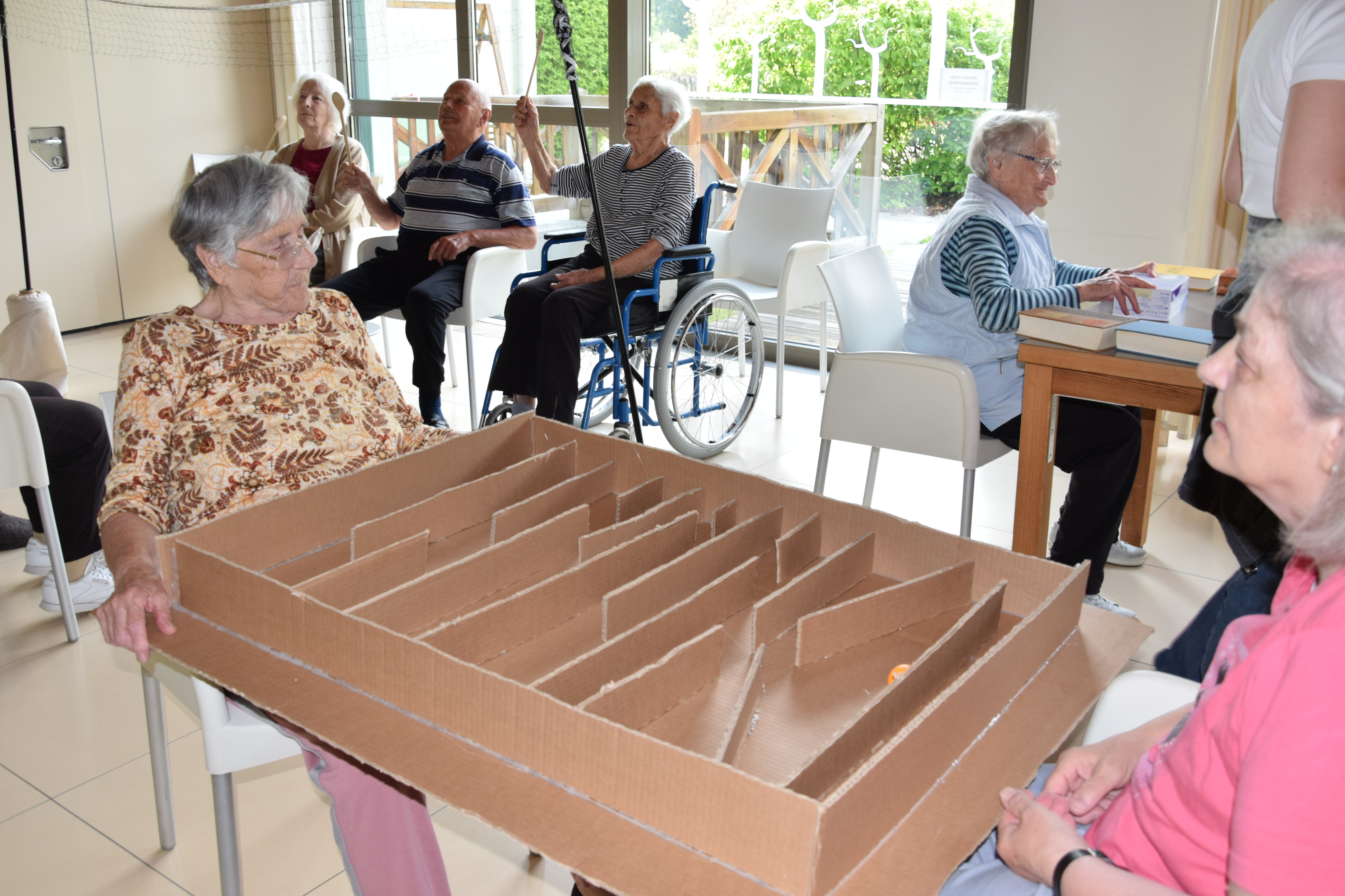 Športno jutro v avli