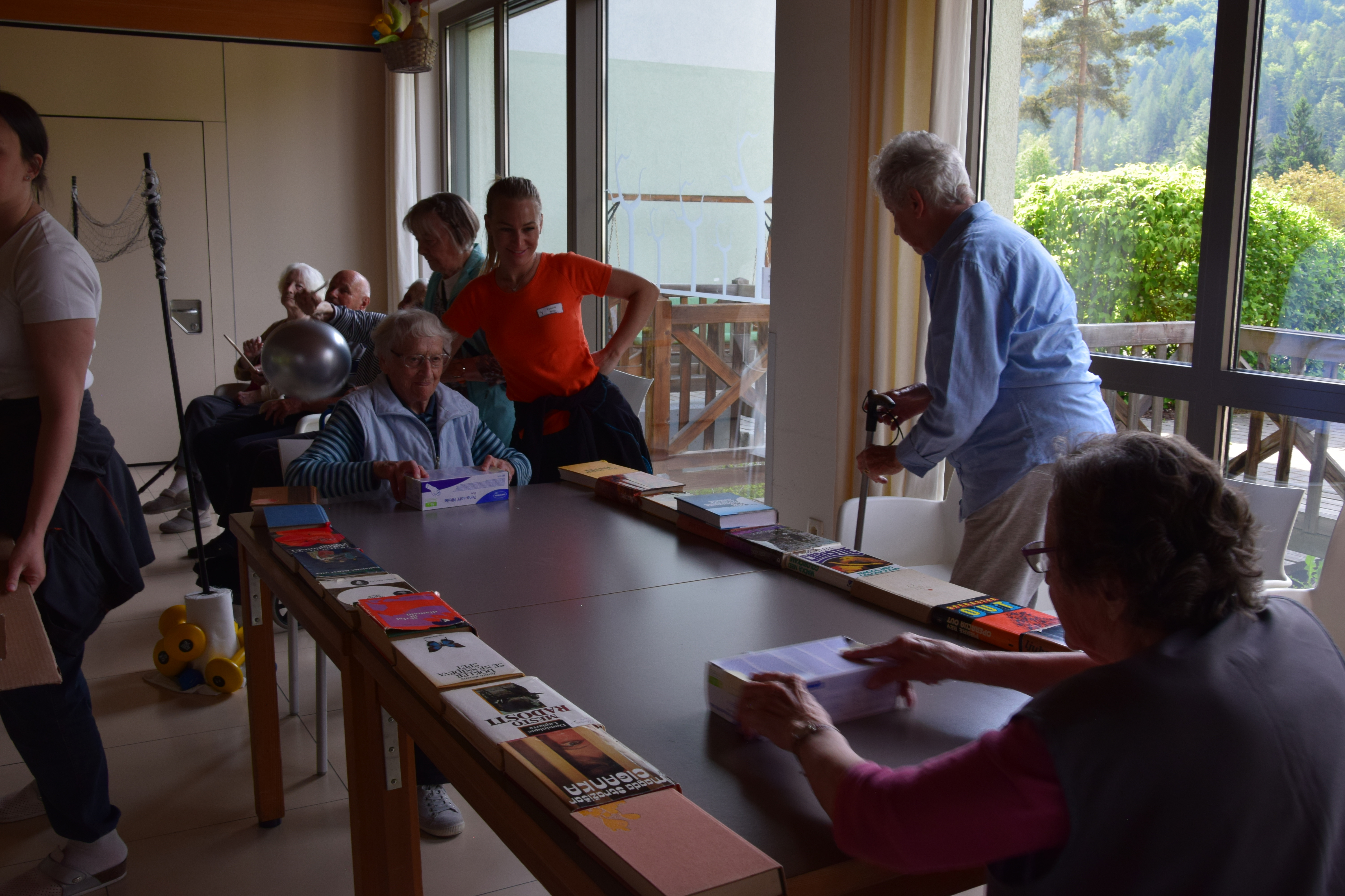 Športno jutro v avli