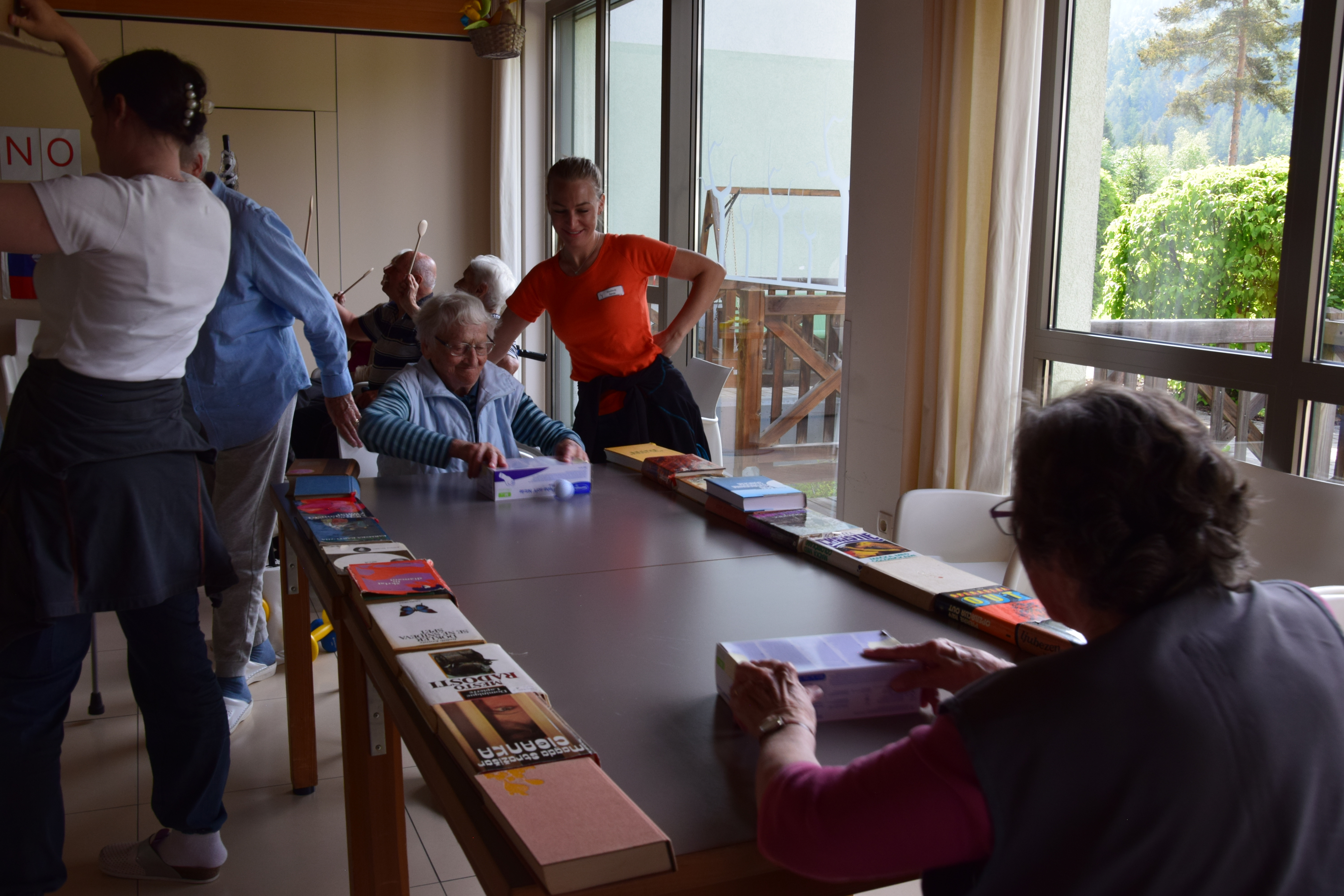 Športno jutro v avli