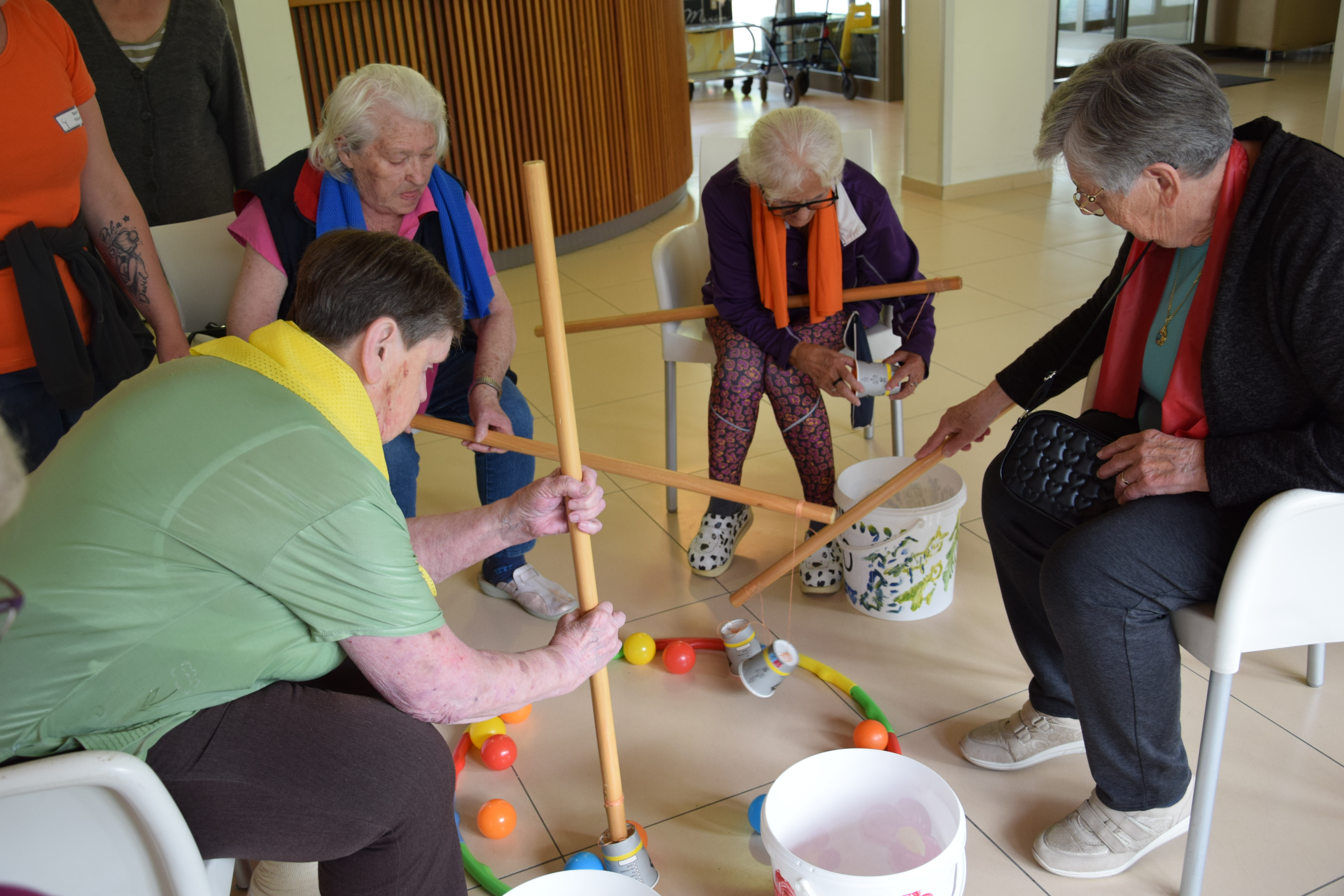 Športno jutro v avli