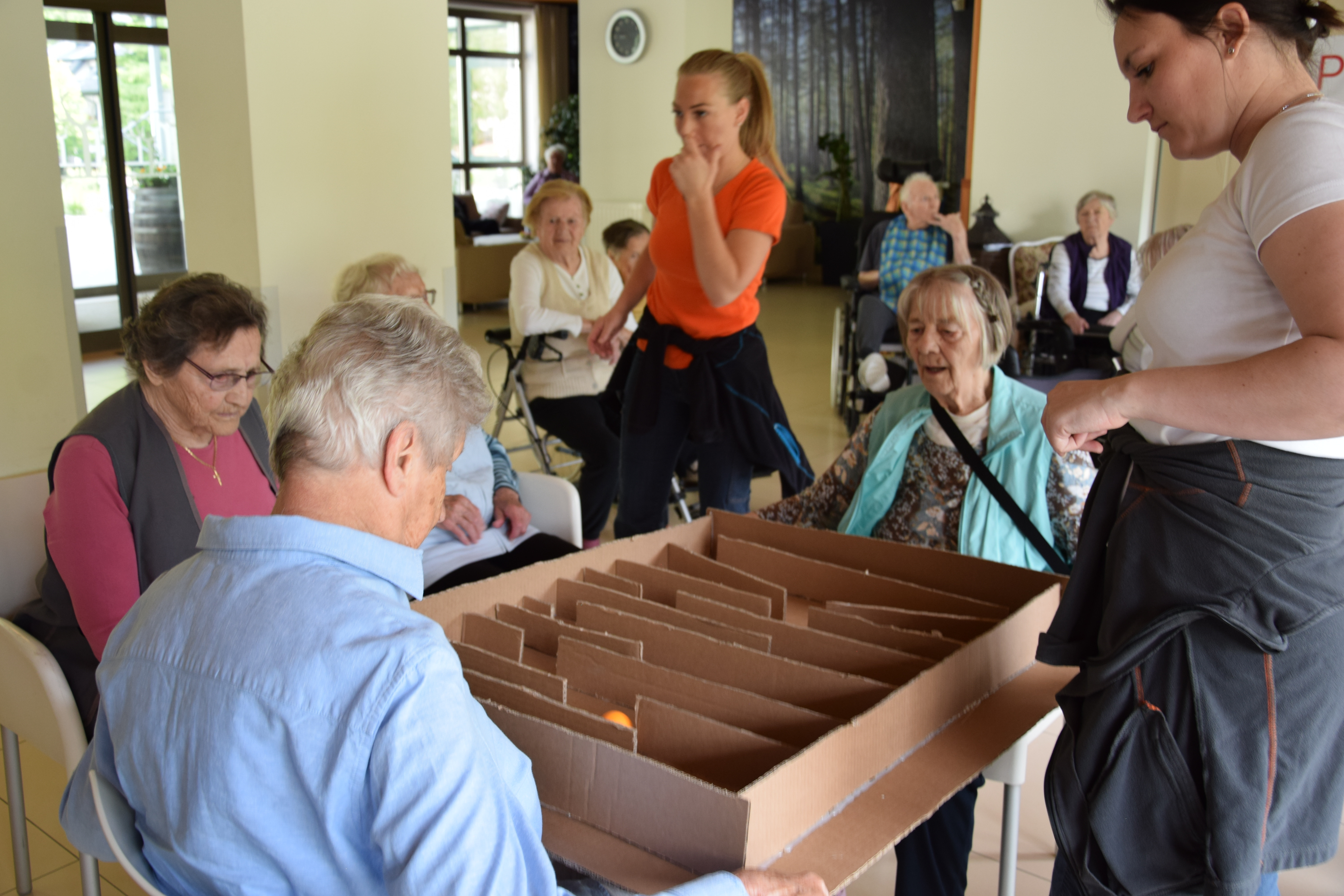 Športno jutro v avli