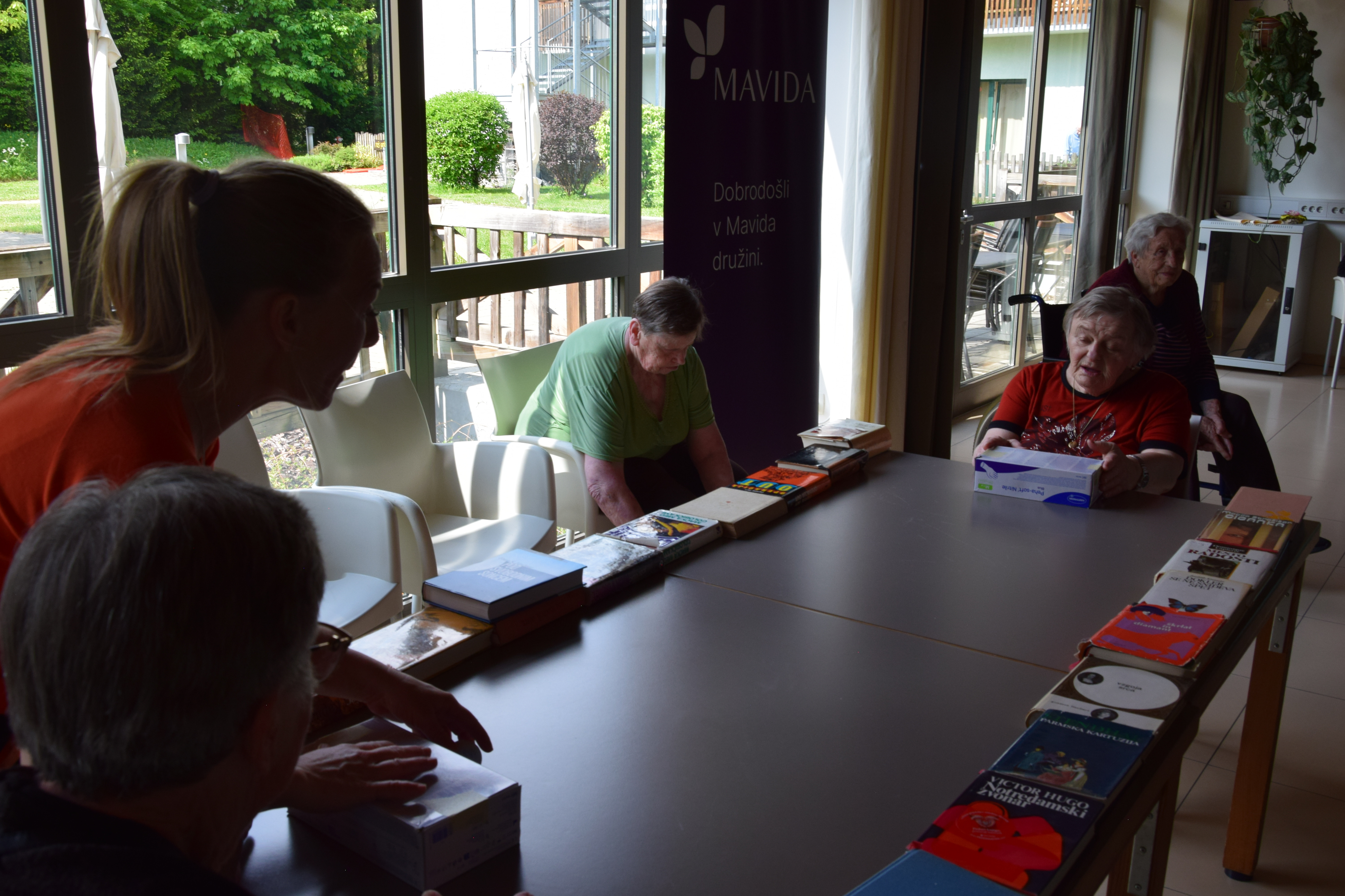 Športno jutro v avli