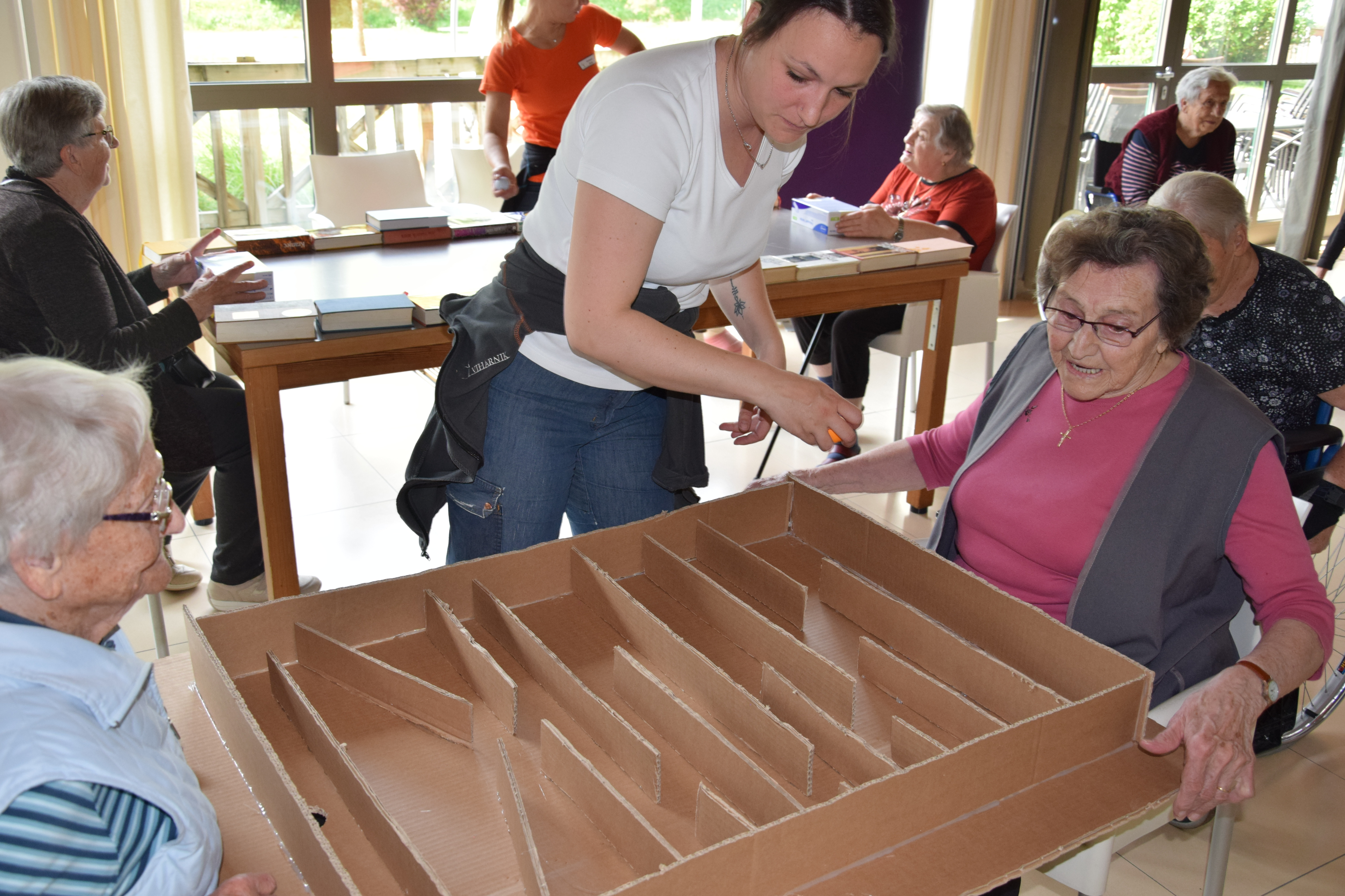 Športno jutro v avli