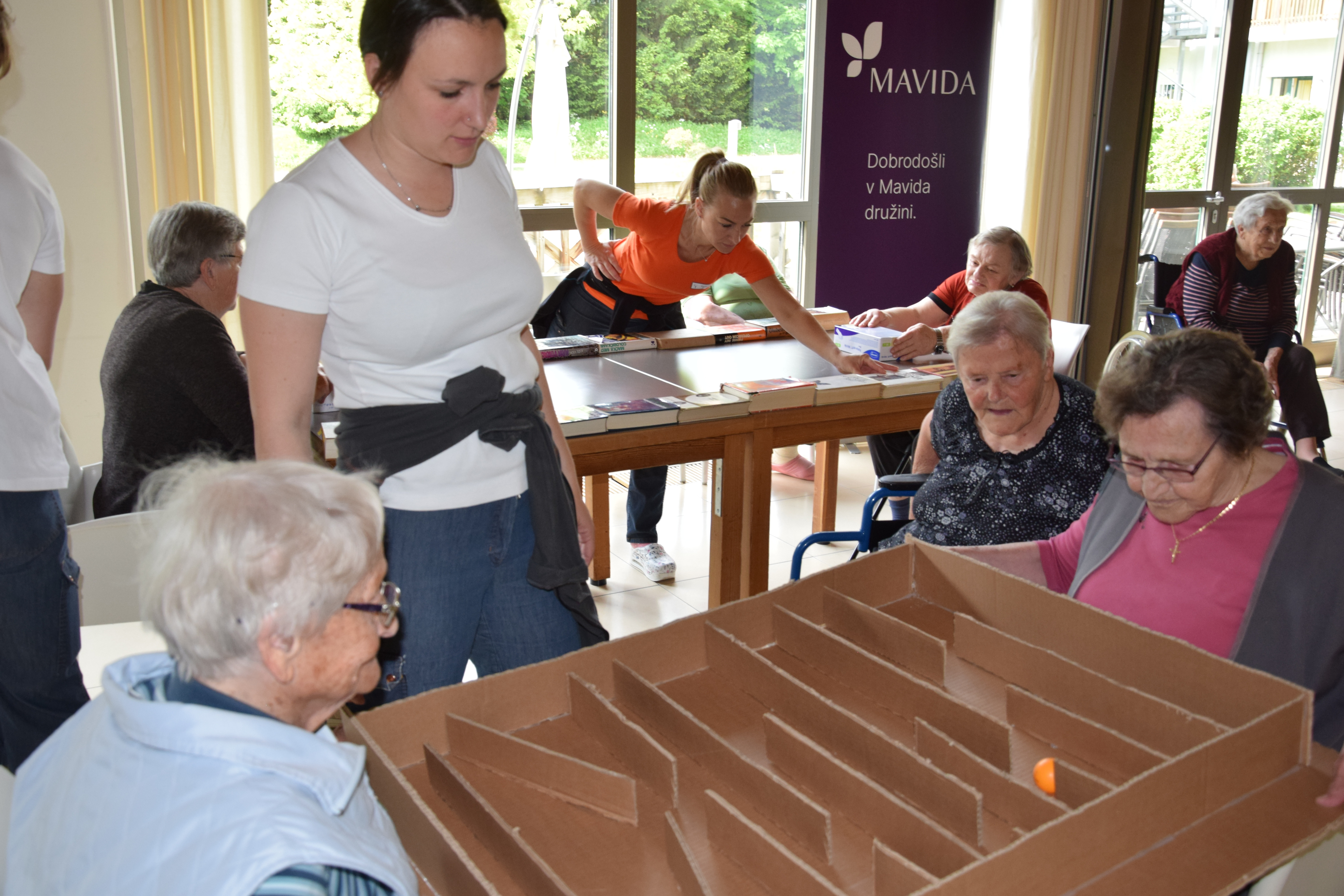 Športno jutro v avli