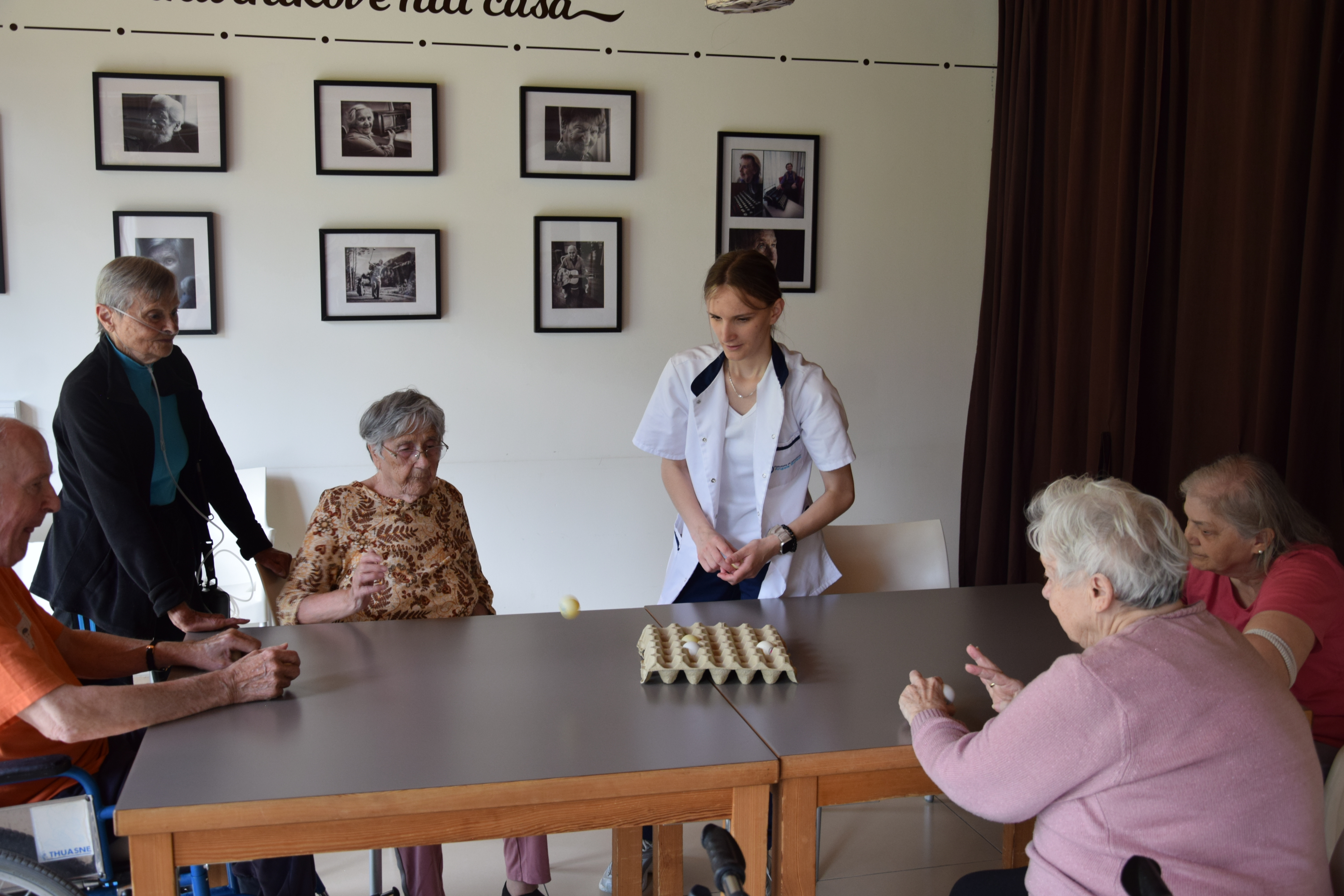 Športno jutro v avli