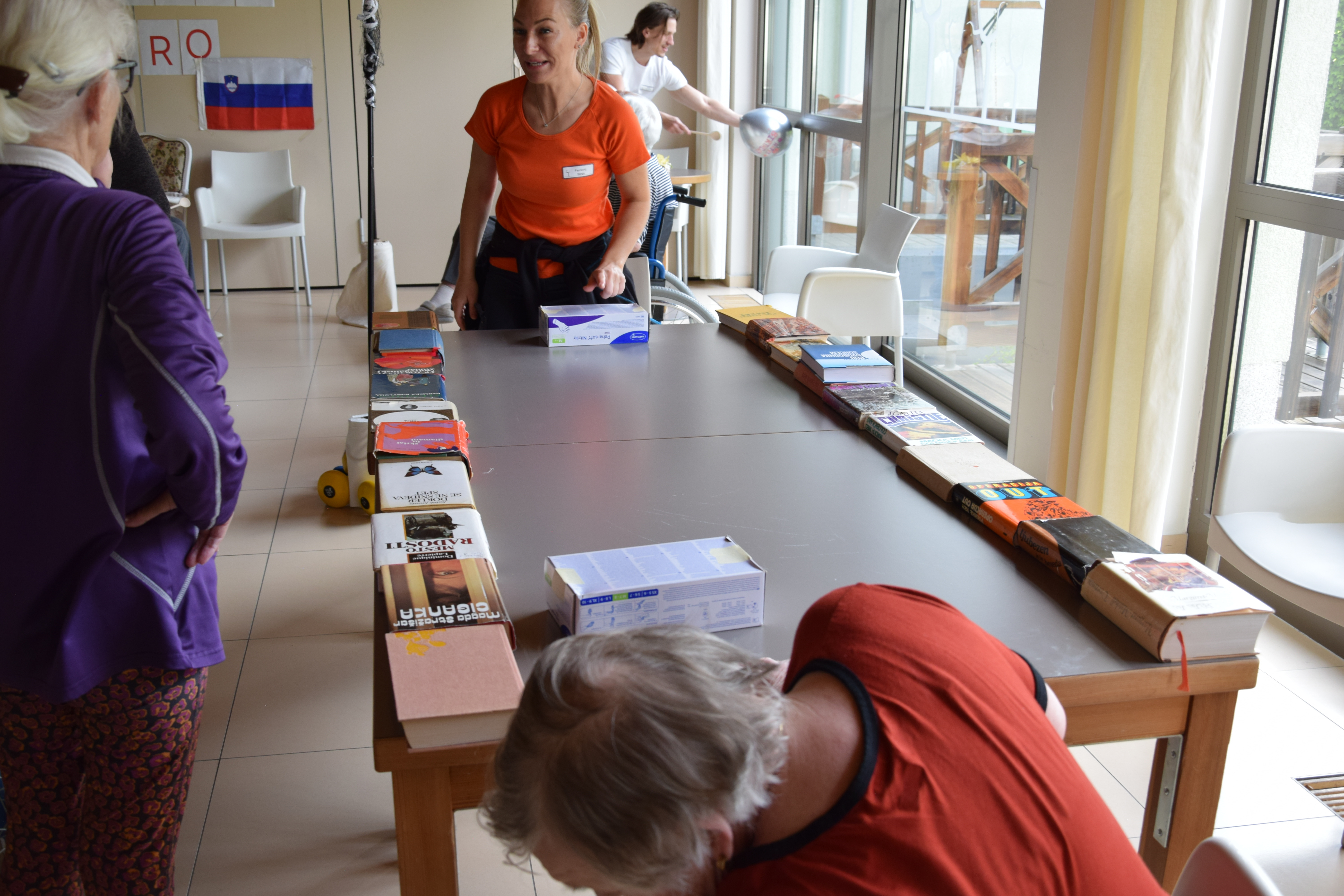 Športno jutro v avli