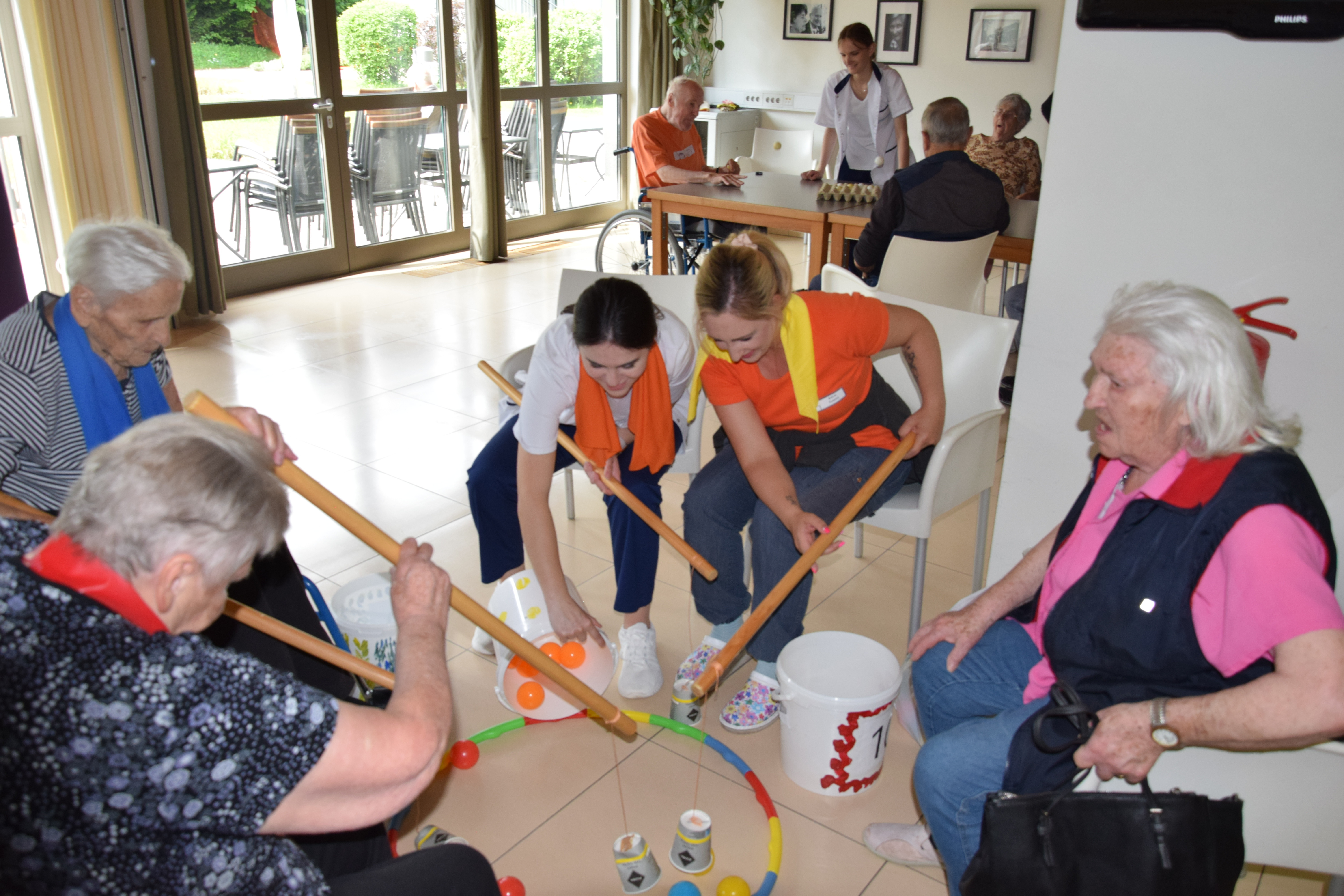 Športno jutro v avli