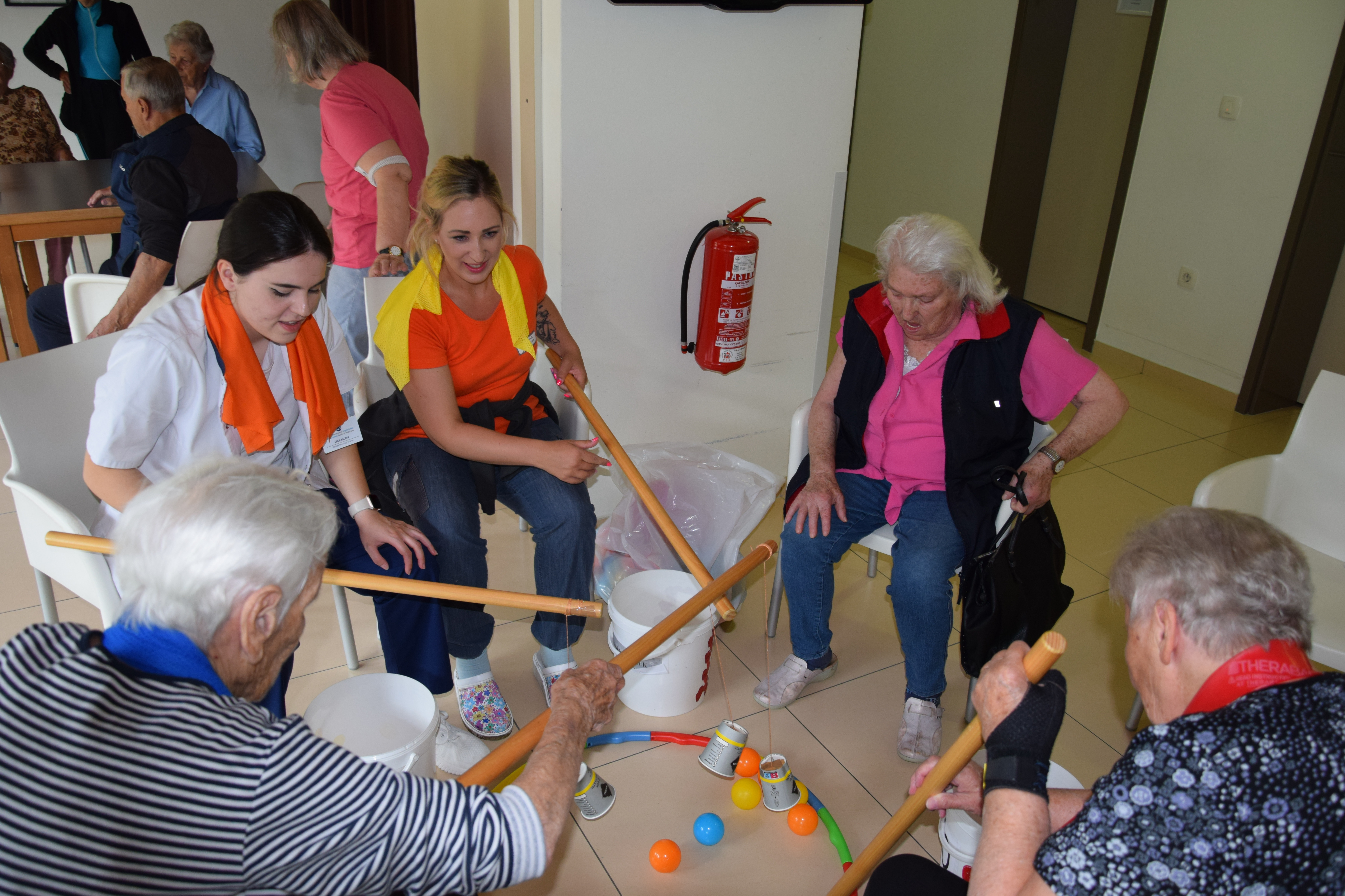 Športno jutro v avli