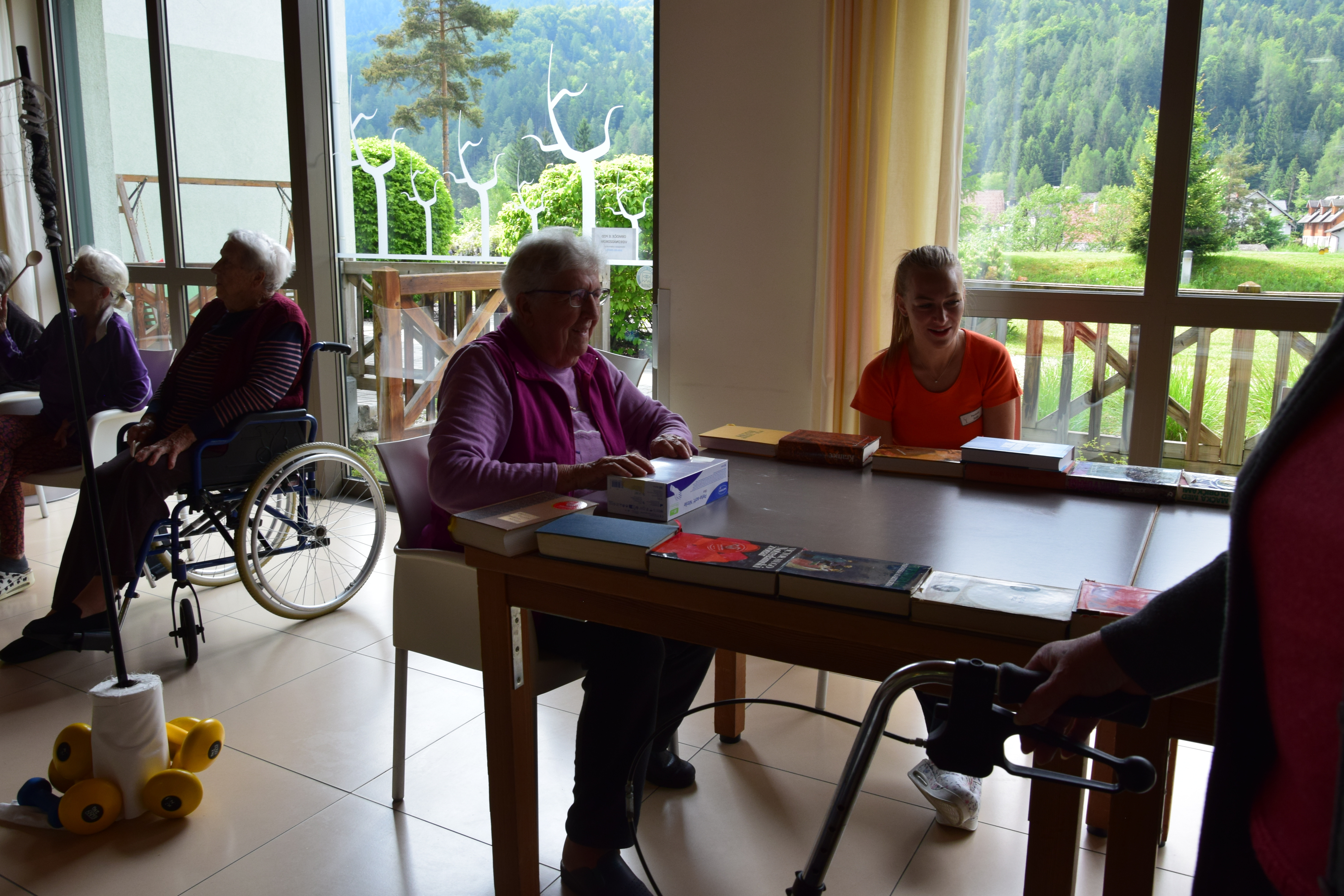 Športno jutro v avli