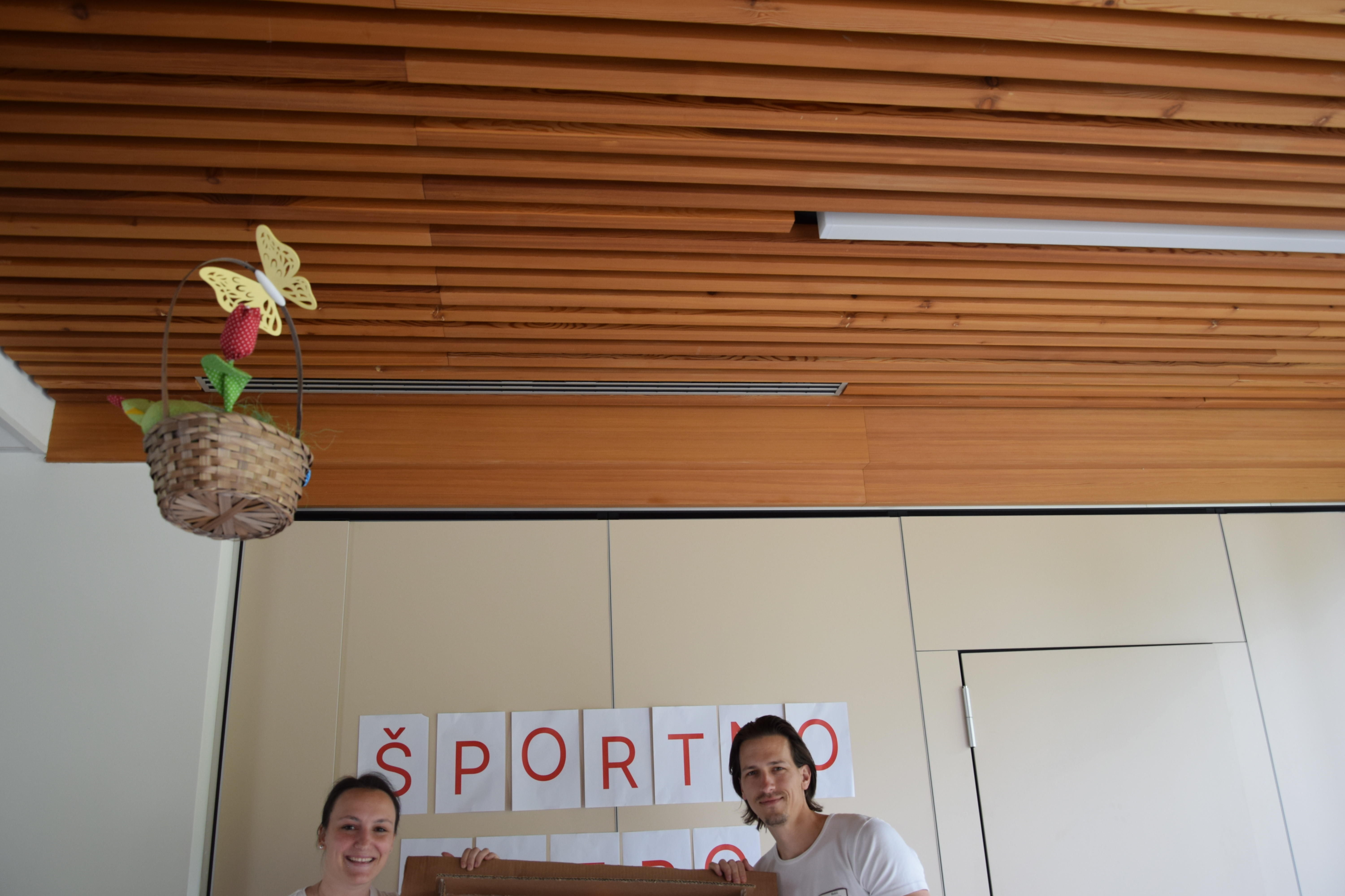 Športno jutro v avli