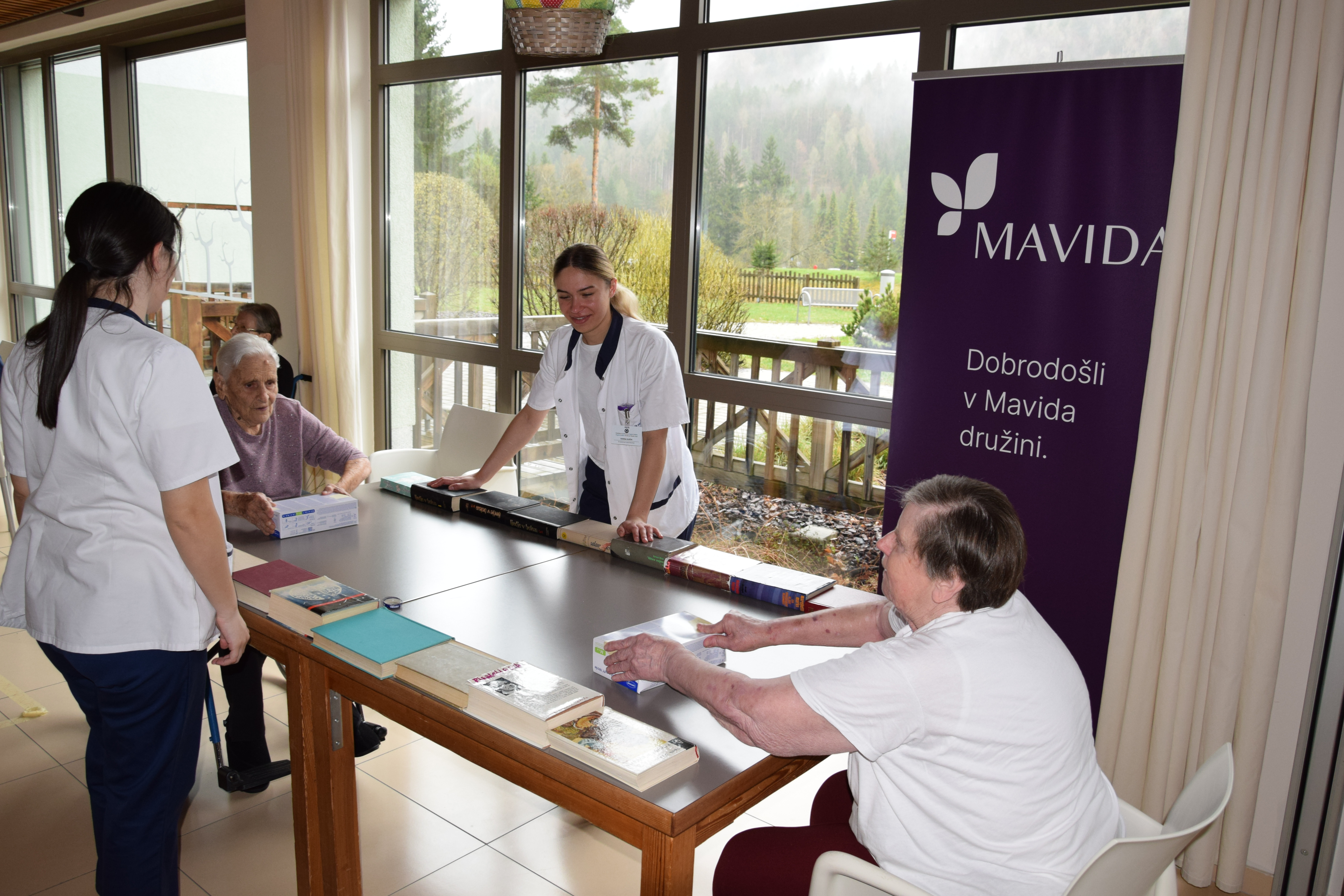 Športno jutro v avli