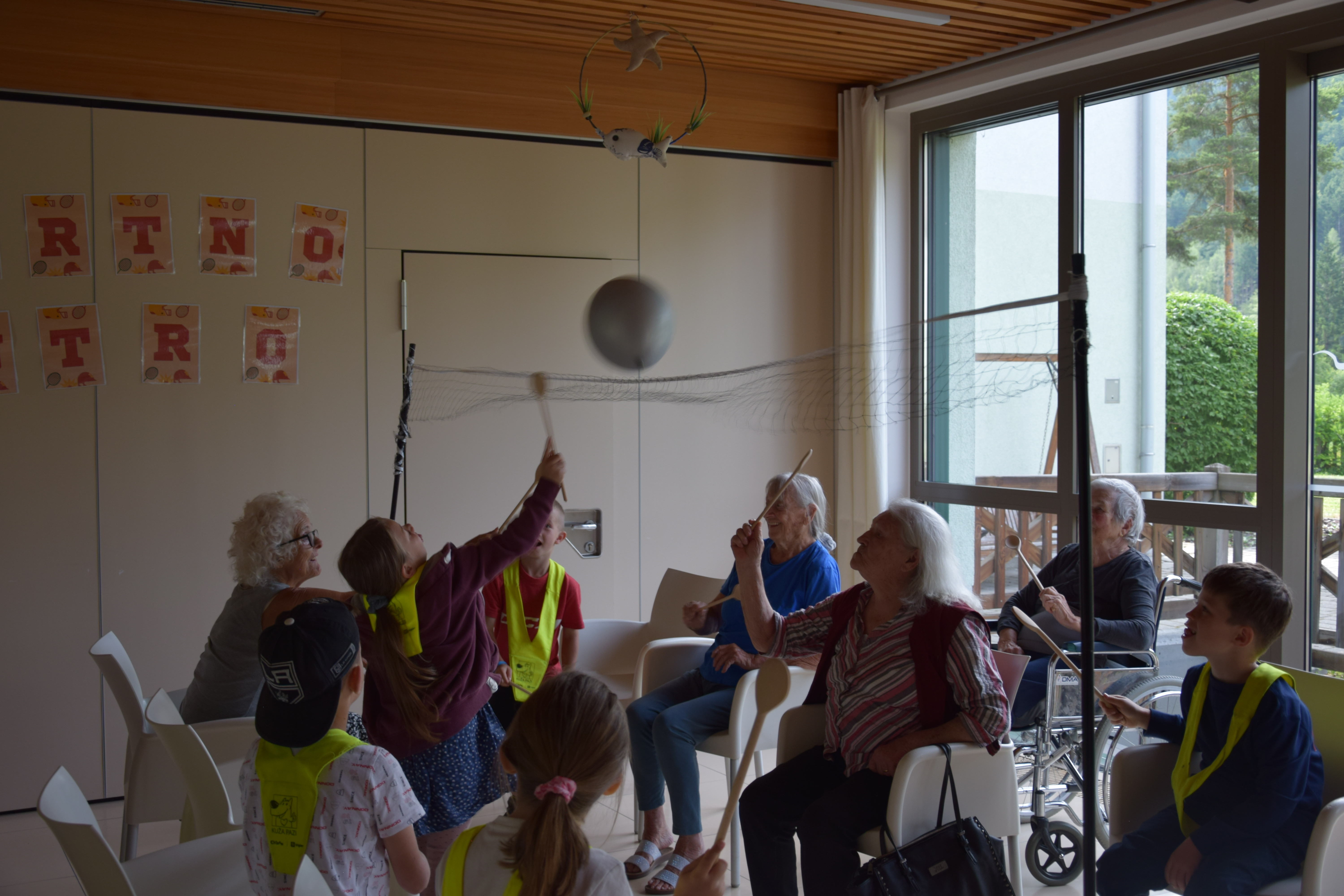 Športno jutro z učenci OŠ Mojstrana